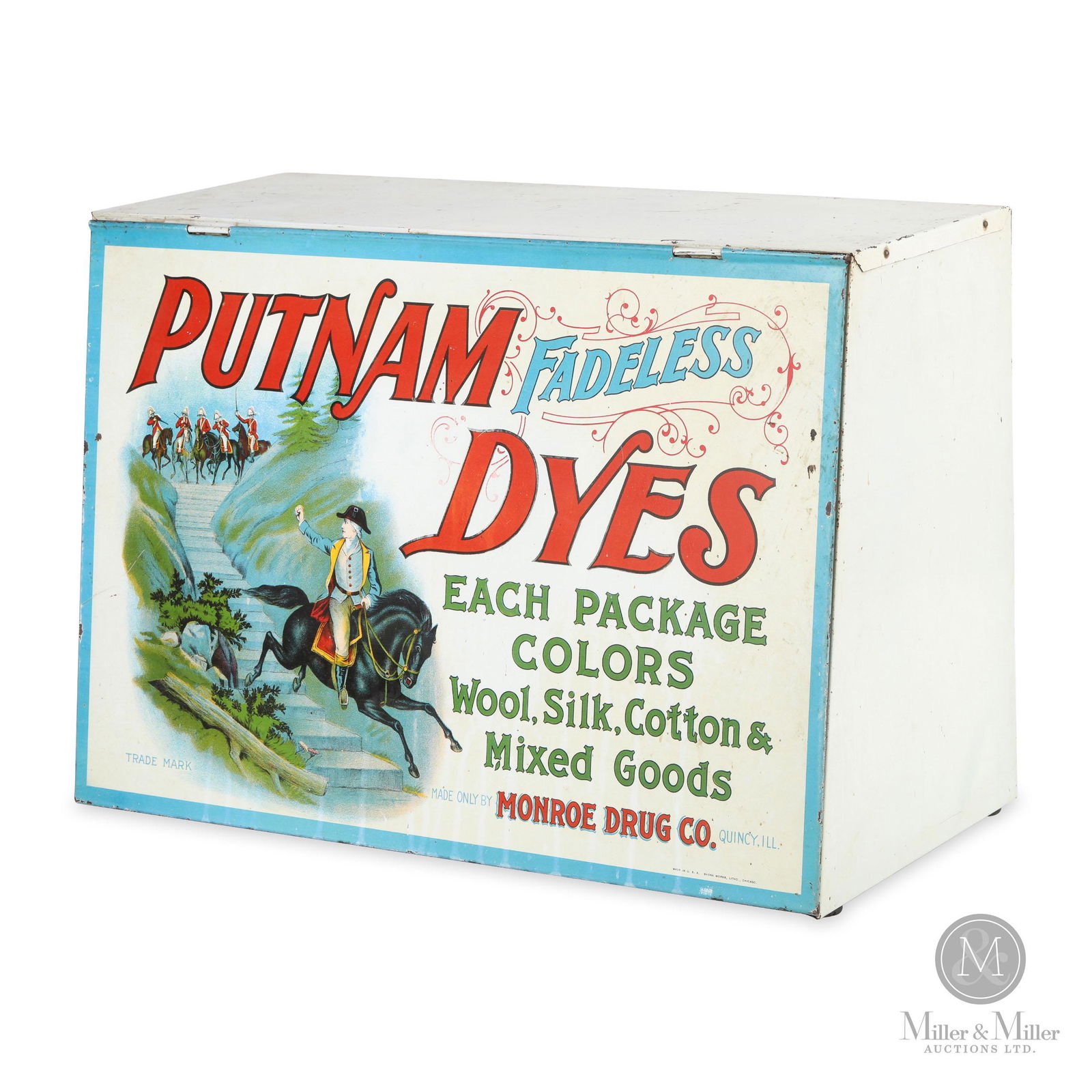 Monroe Drug Company Putnam Dyes Cabinet (1 of 12)