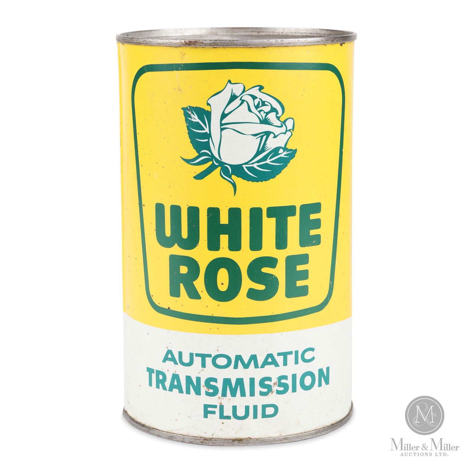White Rose Automatic Transmission Fluid Quart Can (1 of 6)