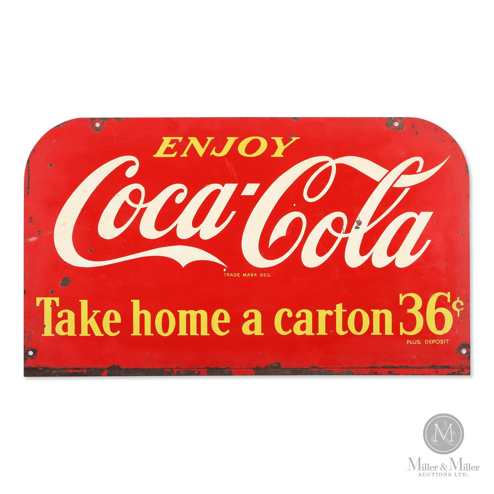 Coca-Cola Rack Topper Sign (1 of 4)