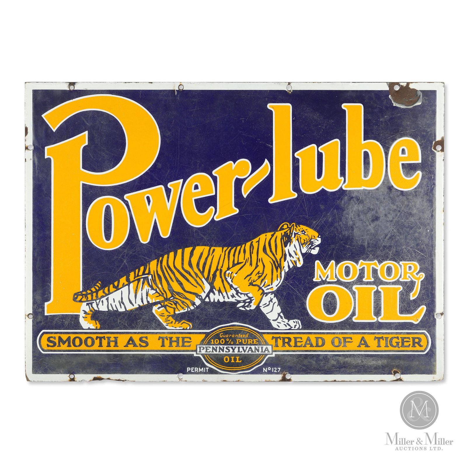 Power-Lube Motor Oil Sign (1 of 8)