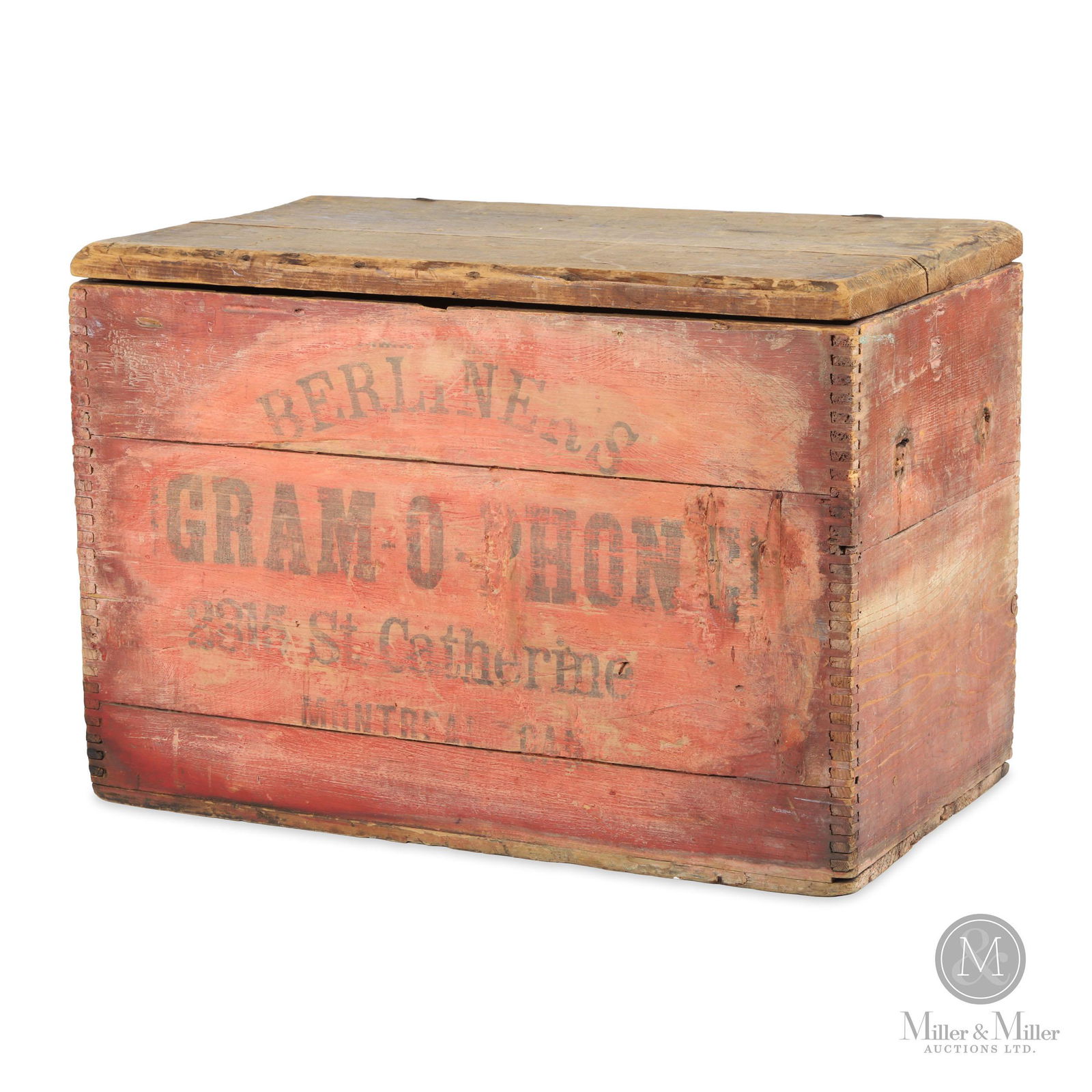 Berliner Gramophone Shipping Crate (1 of 7)