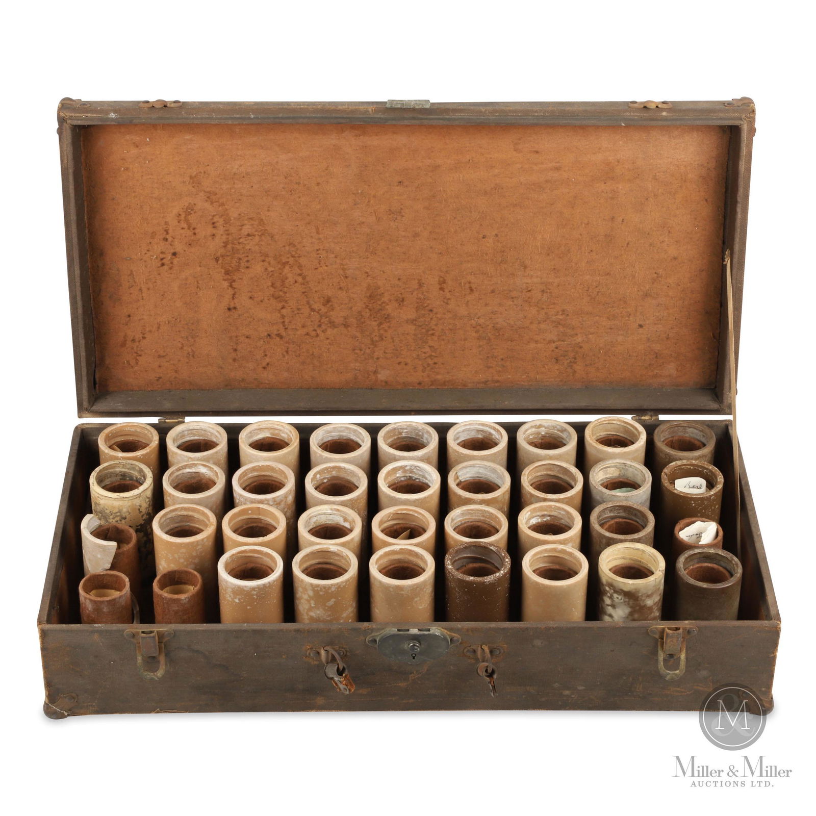 Early Brown Wax Cylinders in Case (1 of 11)