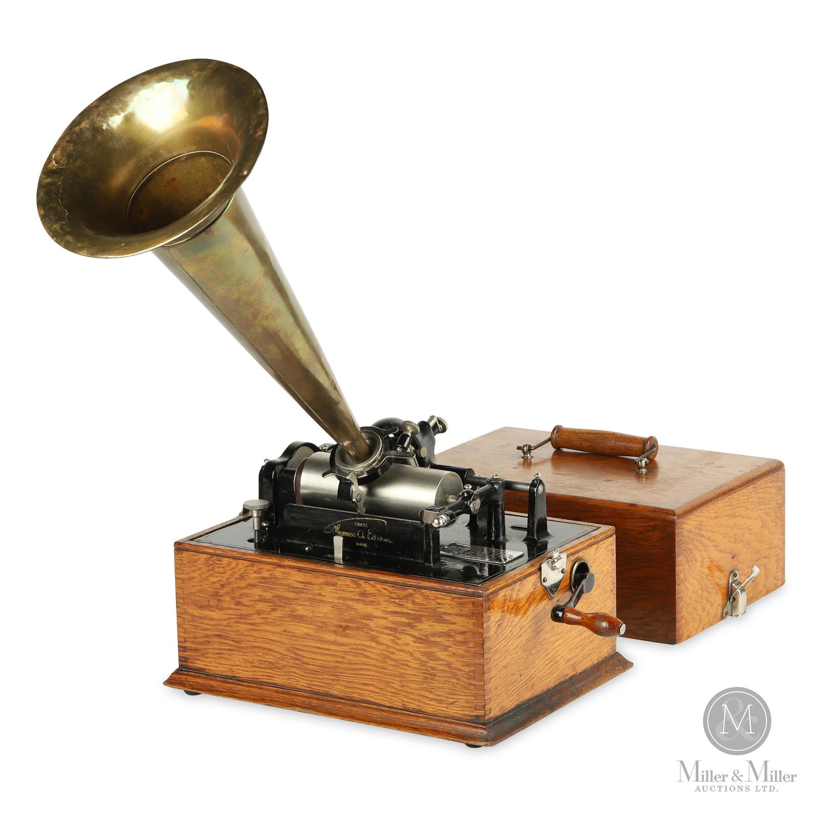 Edison Standard Model A "Square Top" Cylinder Phonograph (1 of 15)