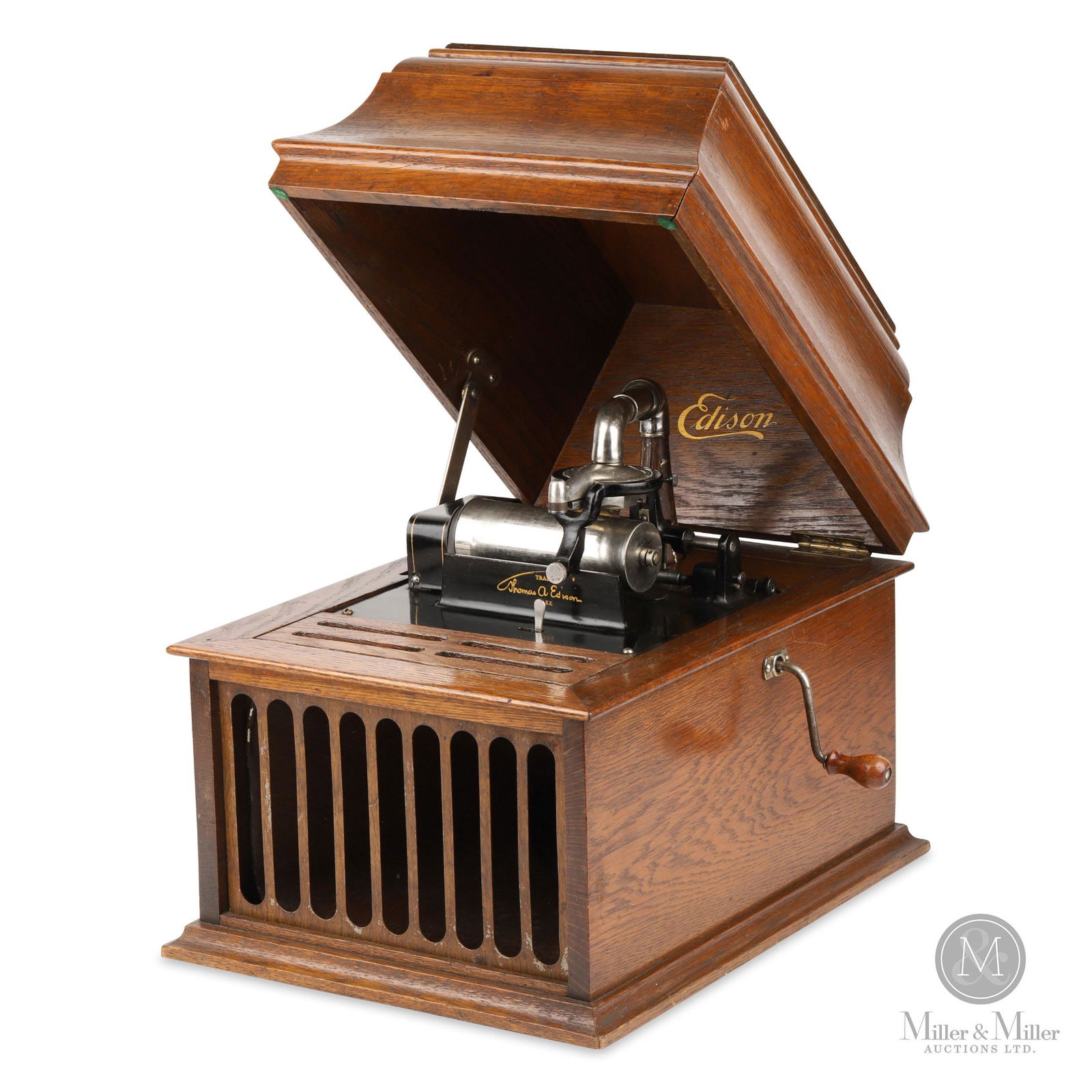 Edison Amberola X Cylinder Phonograph (1 of 8)