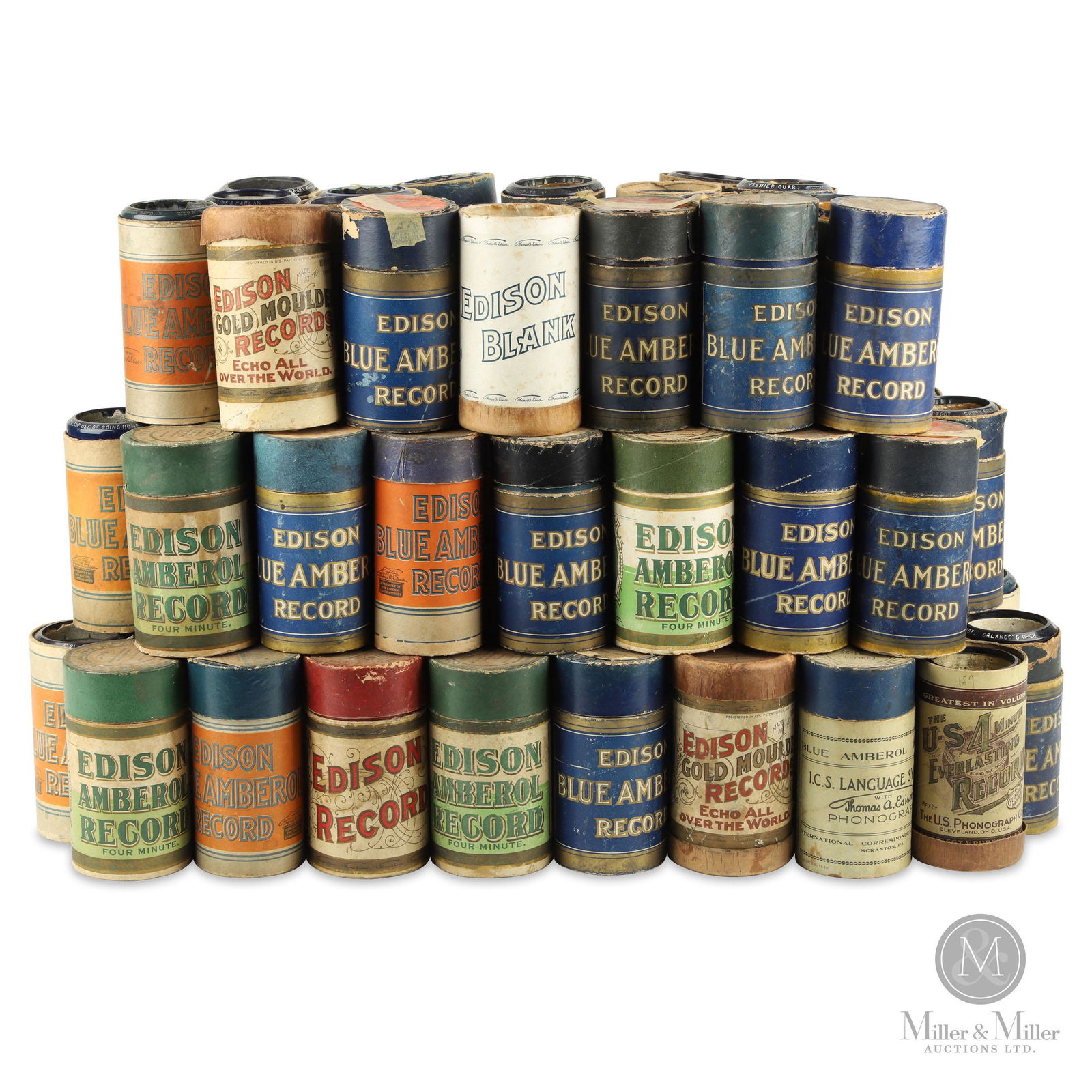 Cylinder Phonograph Records (1 of 12)