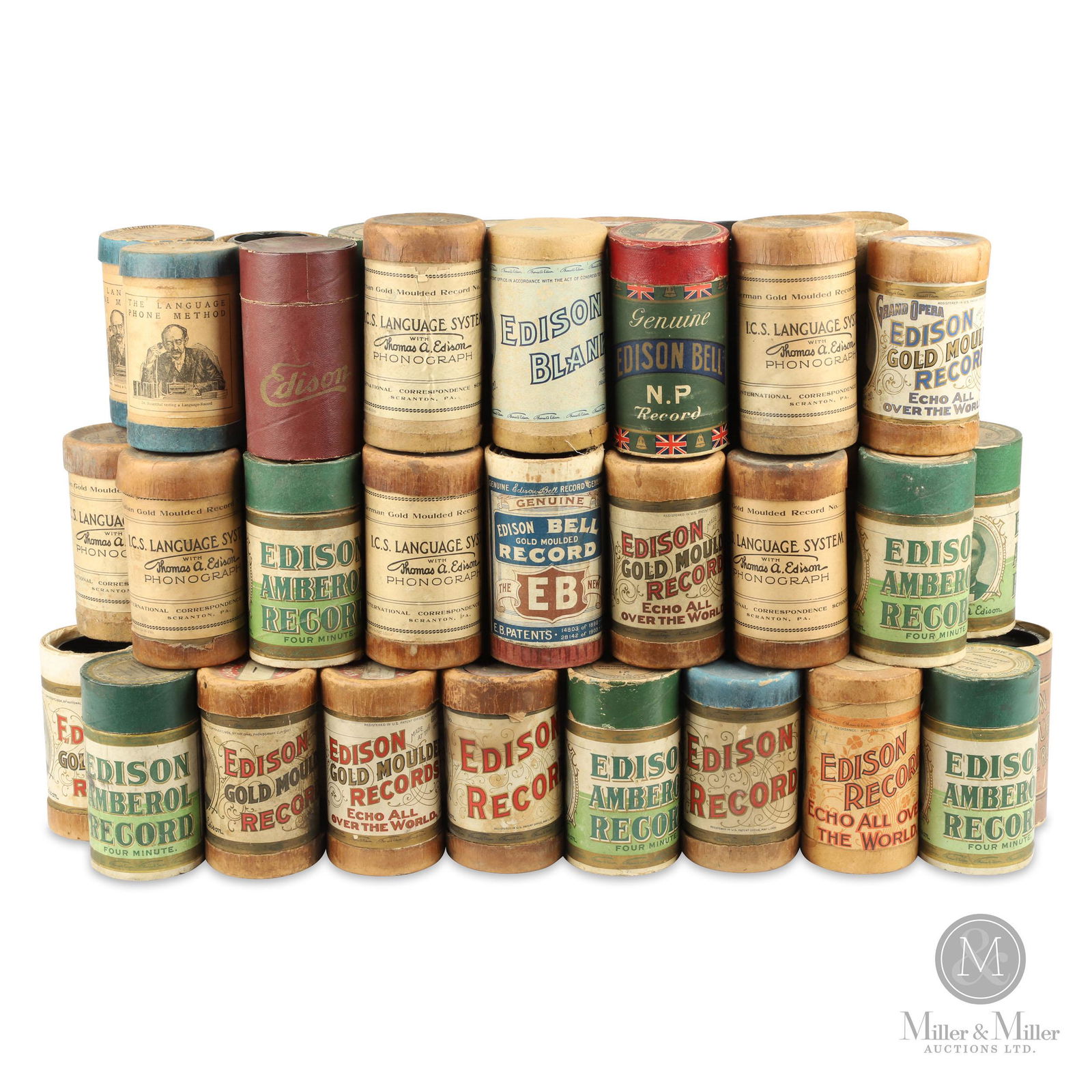 Cylinder Phonograph Records (1 of 10)