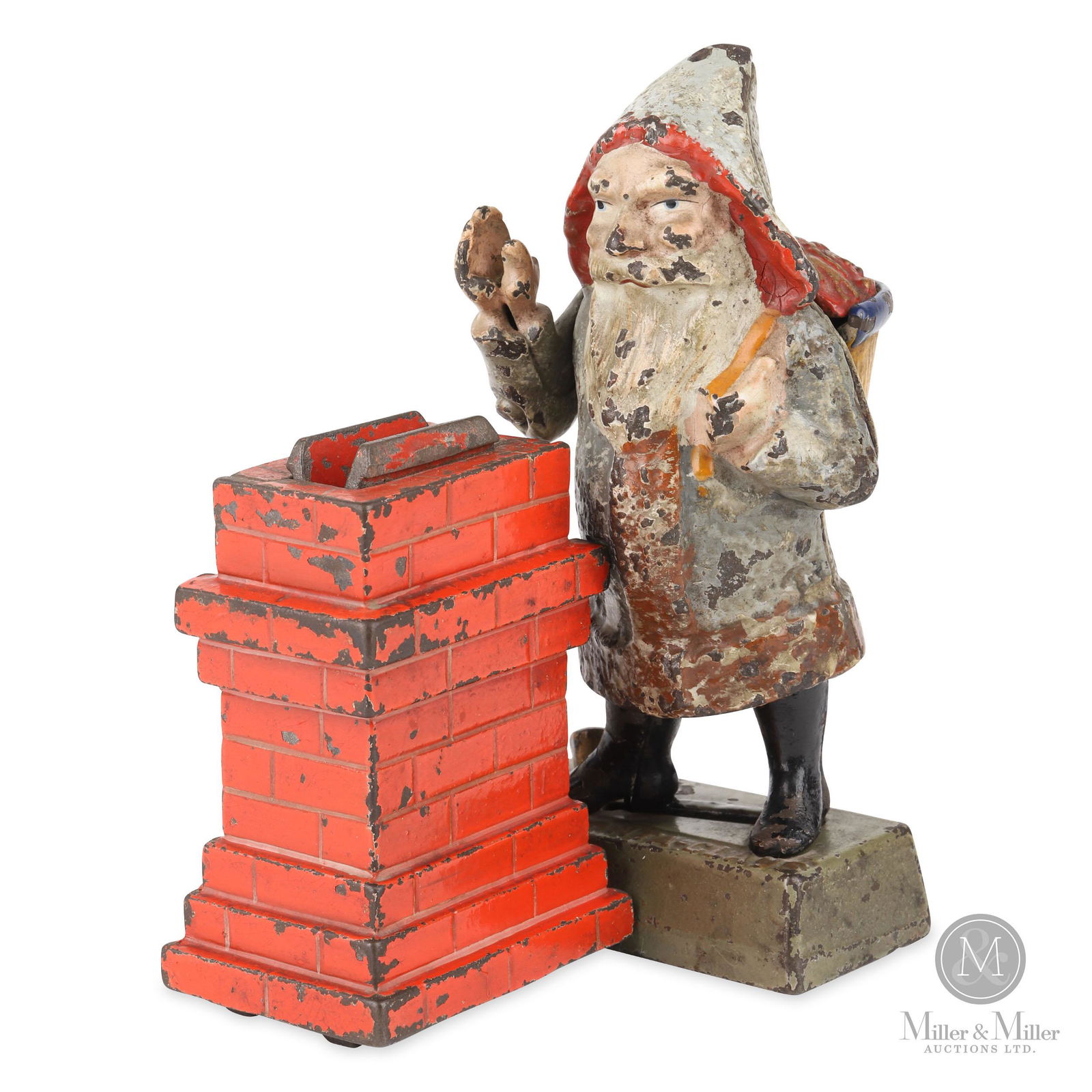 Shepard Hardware, Santa Claus Chimney Mechanical Bank (1 of 8)