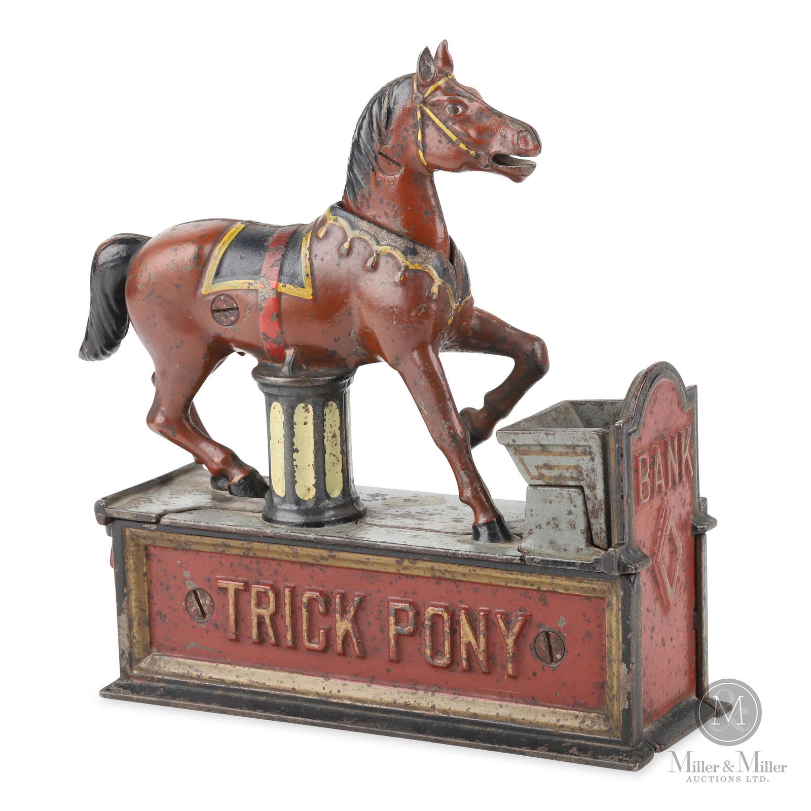 Shepard Hardware, Trick Pony Mechanical Bank (1 of 9)