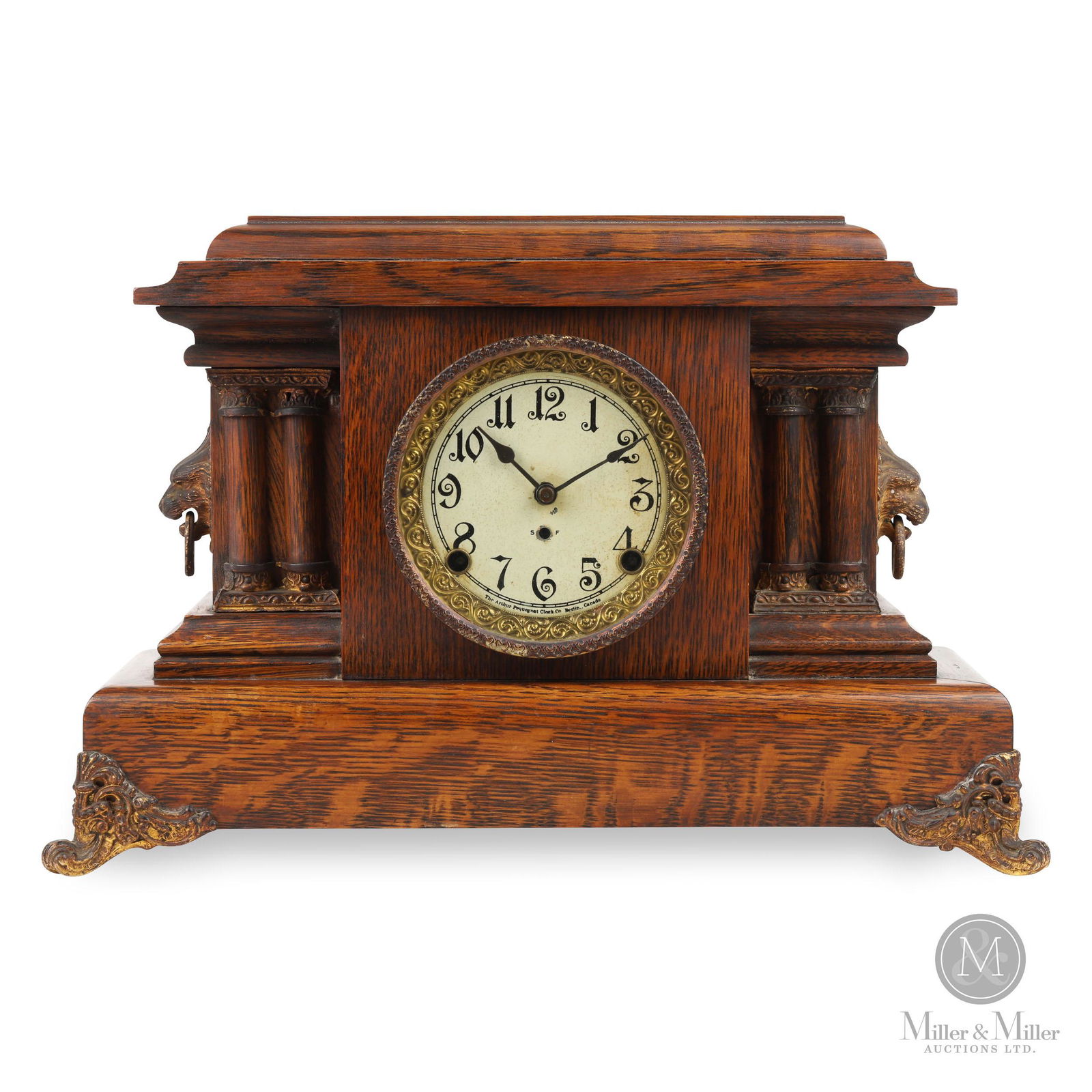 Pequegnat "Ontario" Shelf Clock (1 of 11)