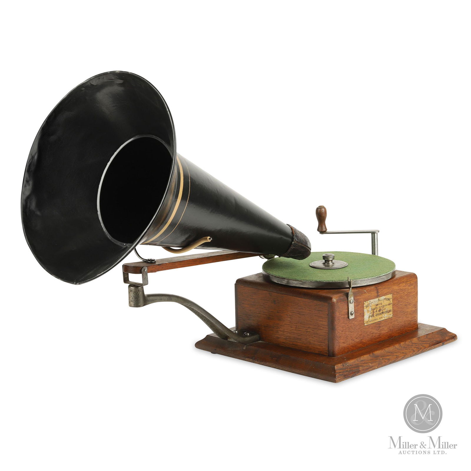 Berliner "Trademark' Model Disc Gramophone (1 of 12)