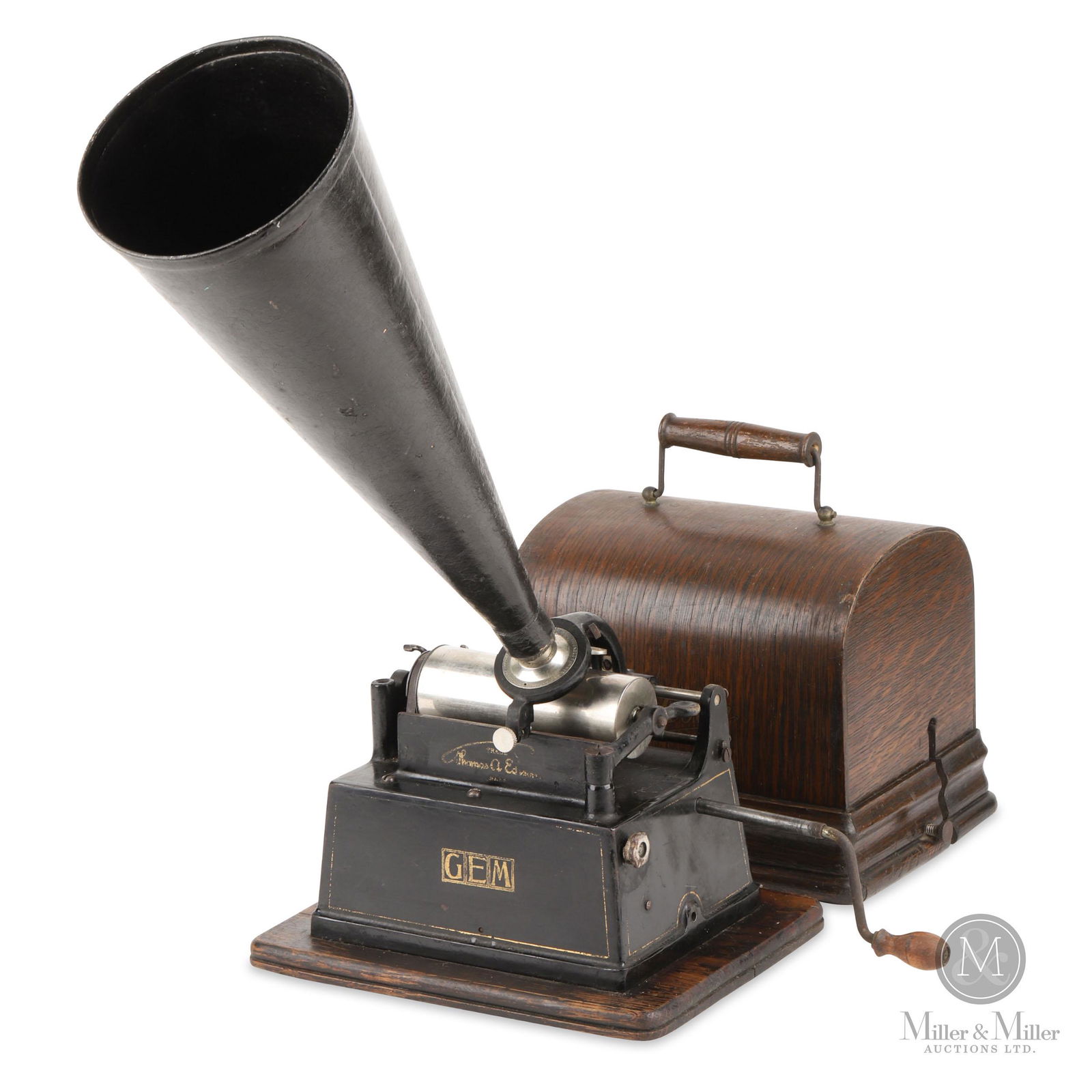 Edison Gem Model B Cylinder Phonograph (1 of 10)