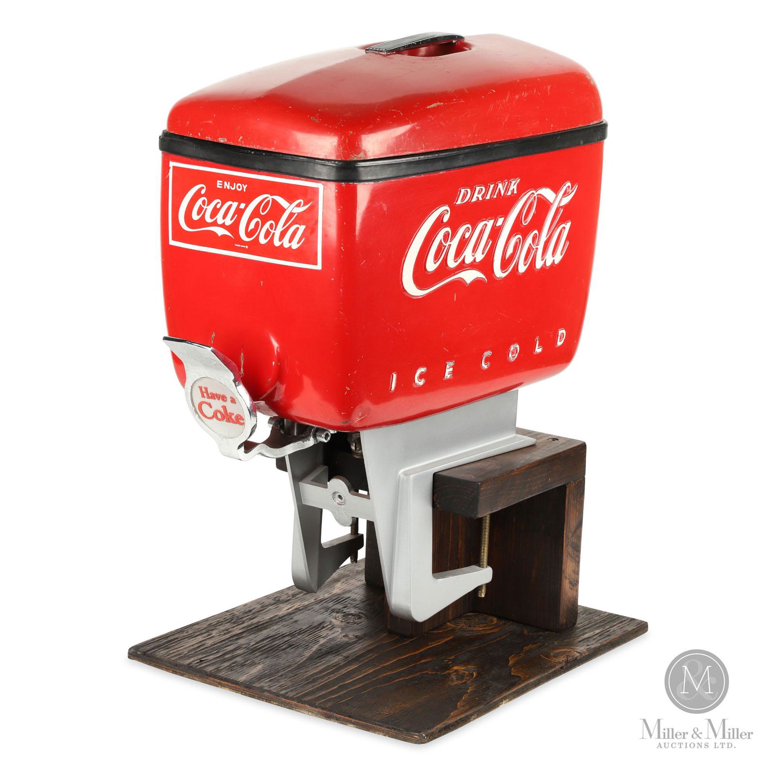 Coca-Cola "Outboard Motor" Soda Dispenser (1 of 8)
