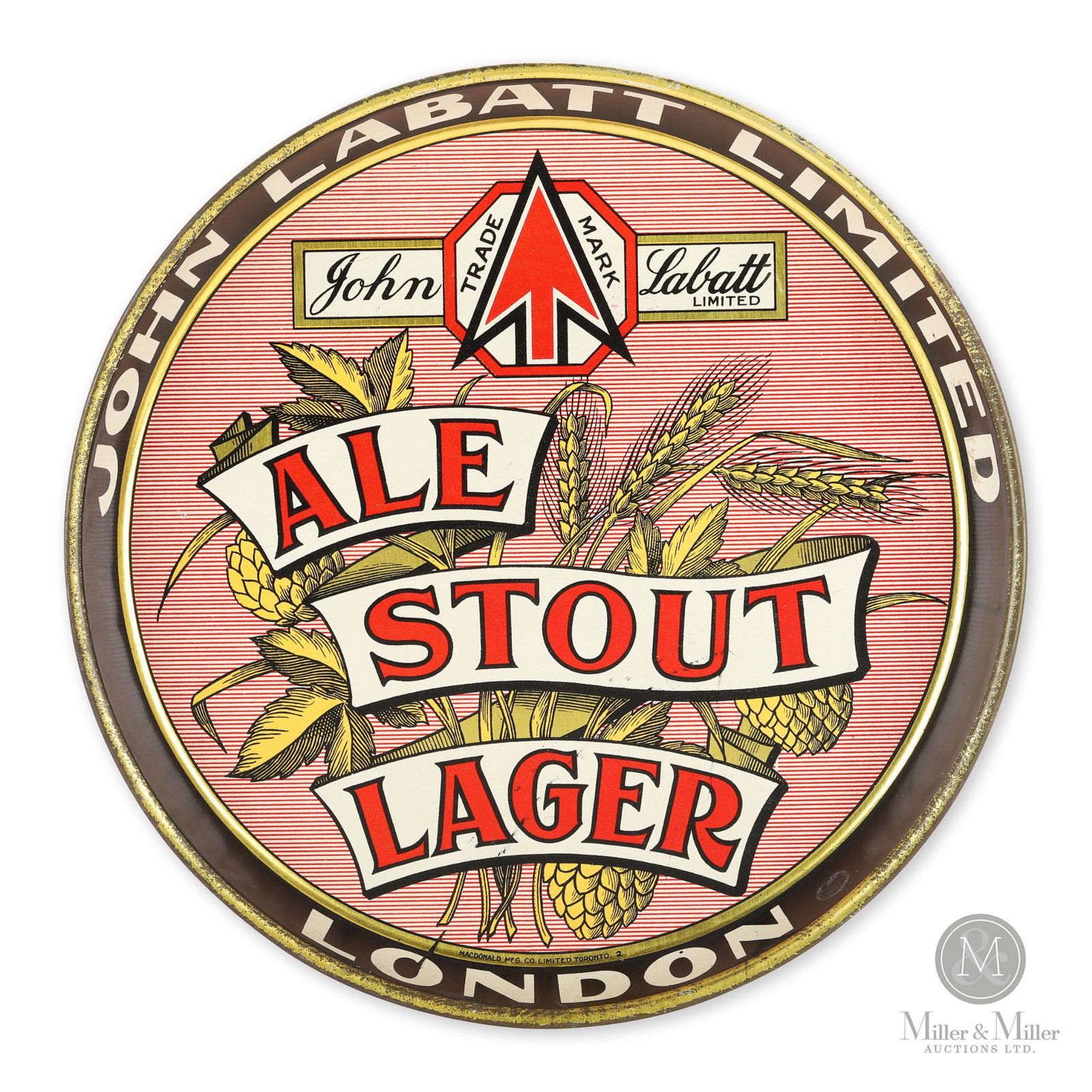 John Labatt Beer Tray (1 of 9)