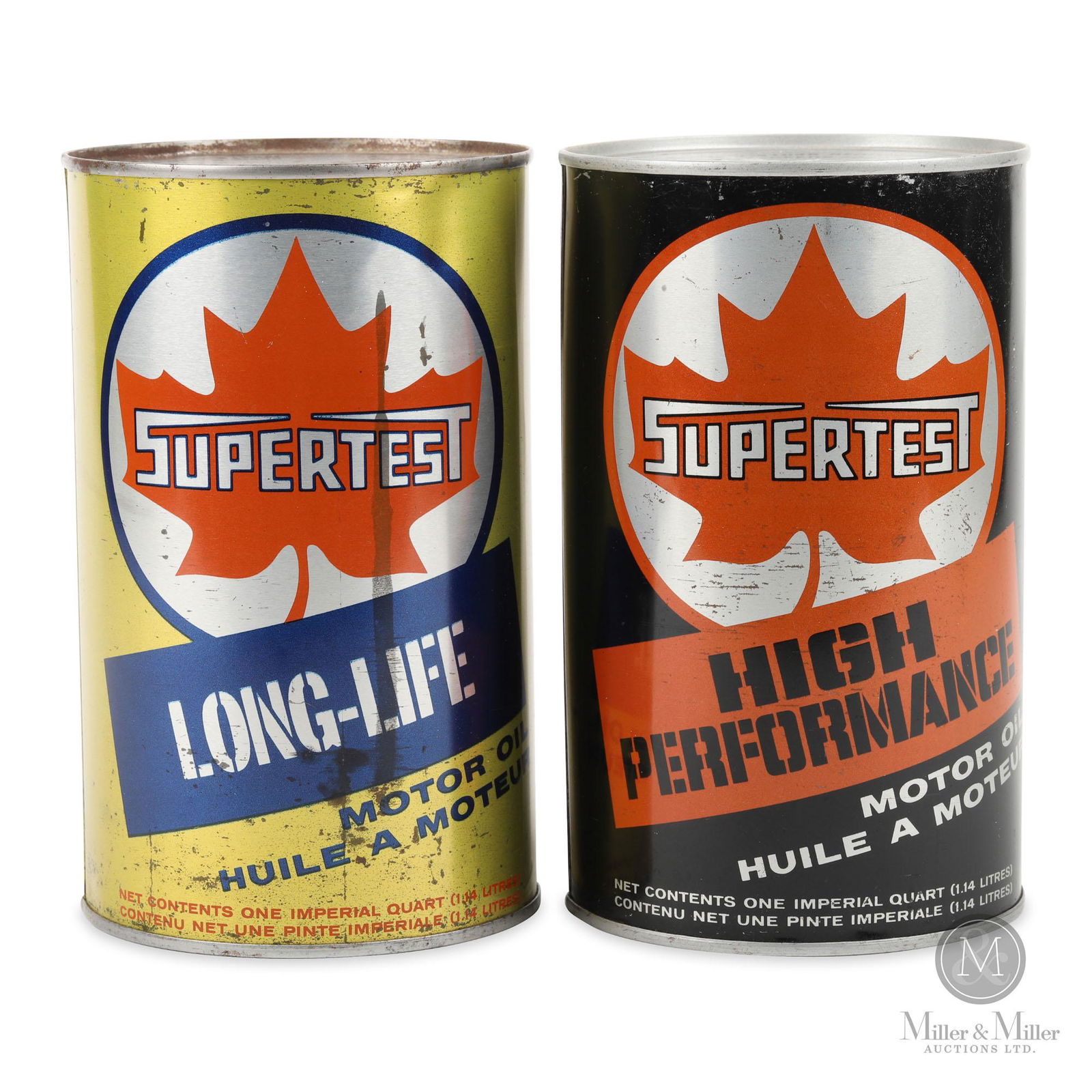 Supertest Motor Oil Quart Tins (1 of 7)