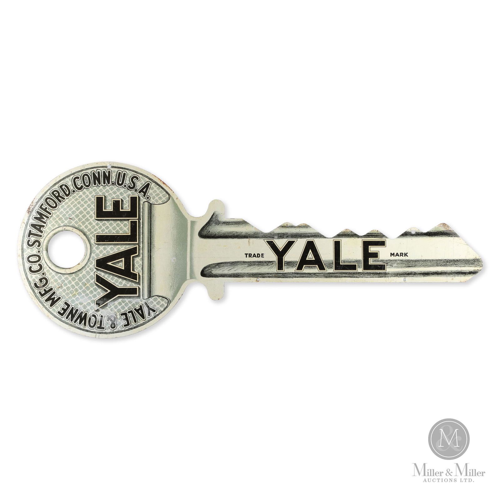 Yale & Towne Die cut Key Sign (1 of 7)