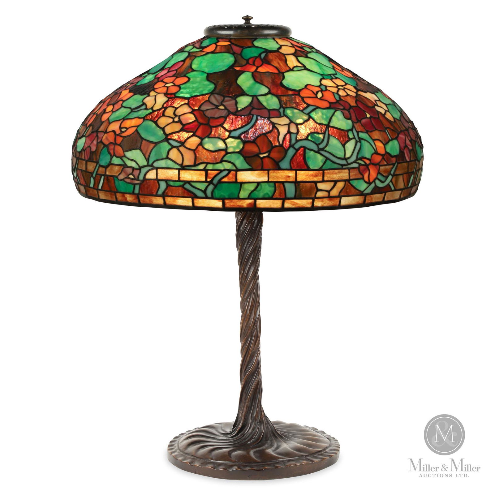 Contemporary Mosaic Glass Table Lamp (1 of 12)