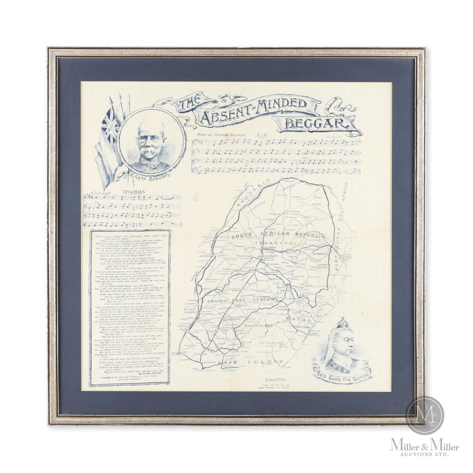 The Absent-Minded Beggar Map (1 of 4)