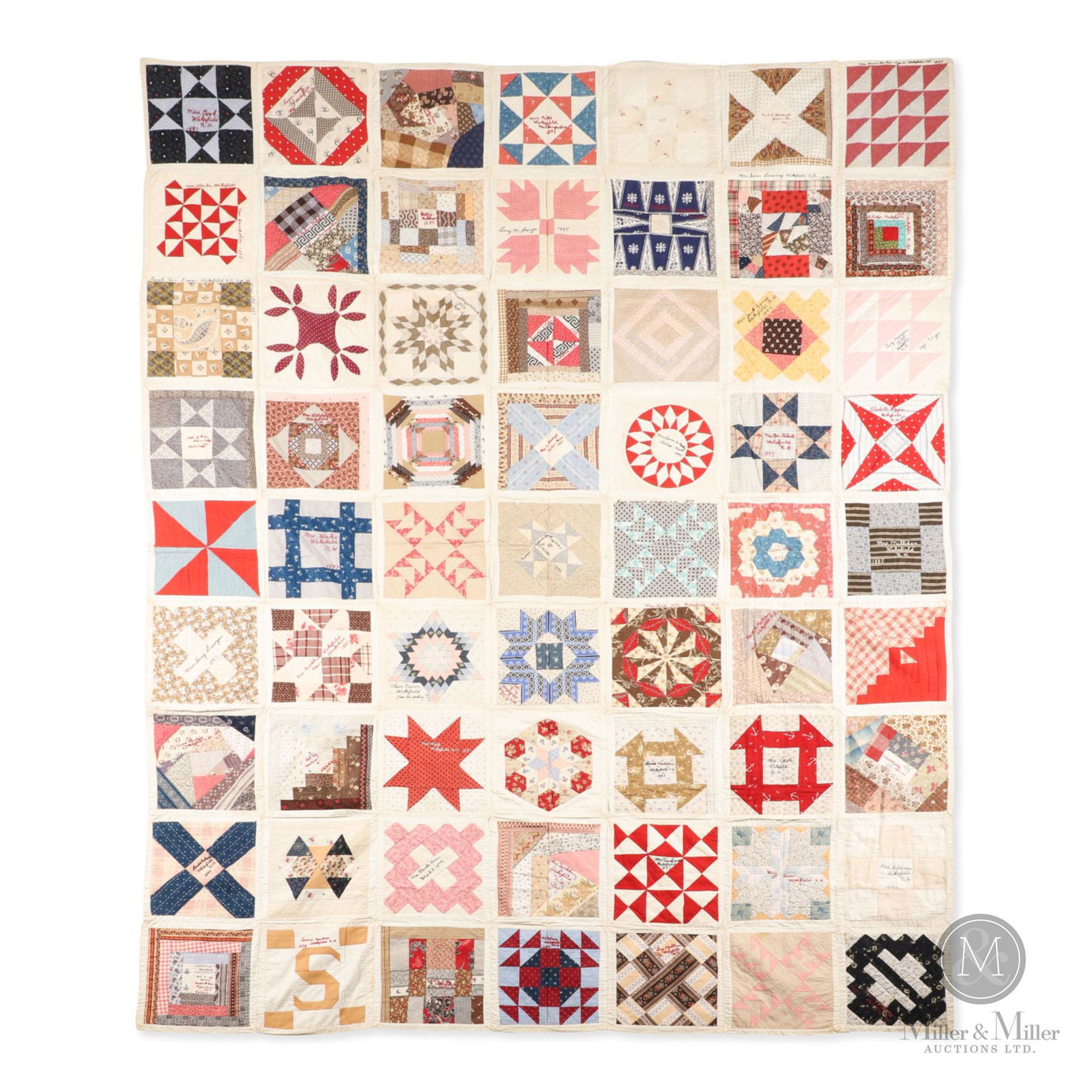 New Hampshire Friendship Sampler Quilt (1 of 8)