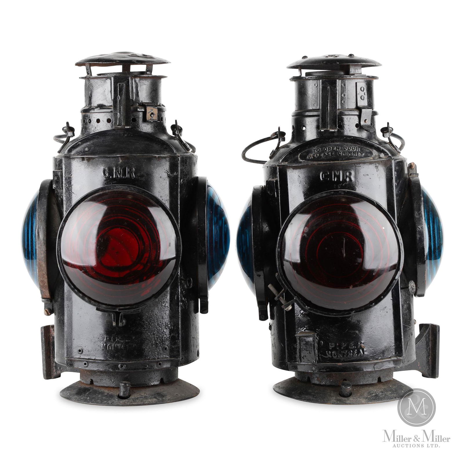 Canadian National Railway Caboose Lanterns (1 of 8)