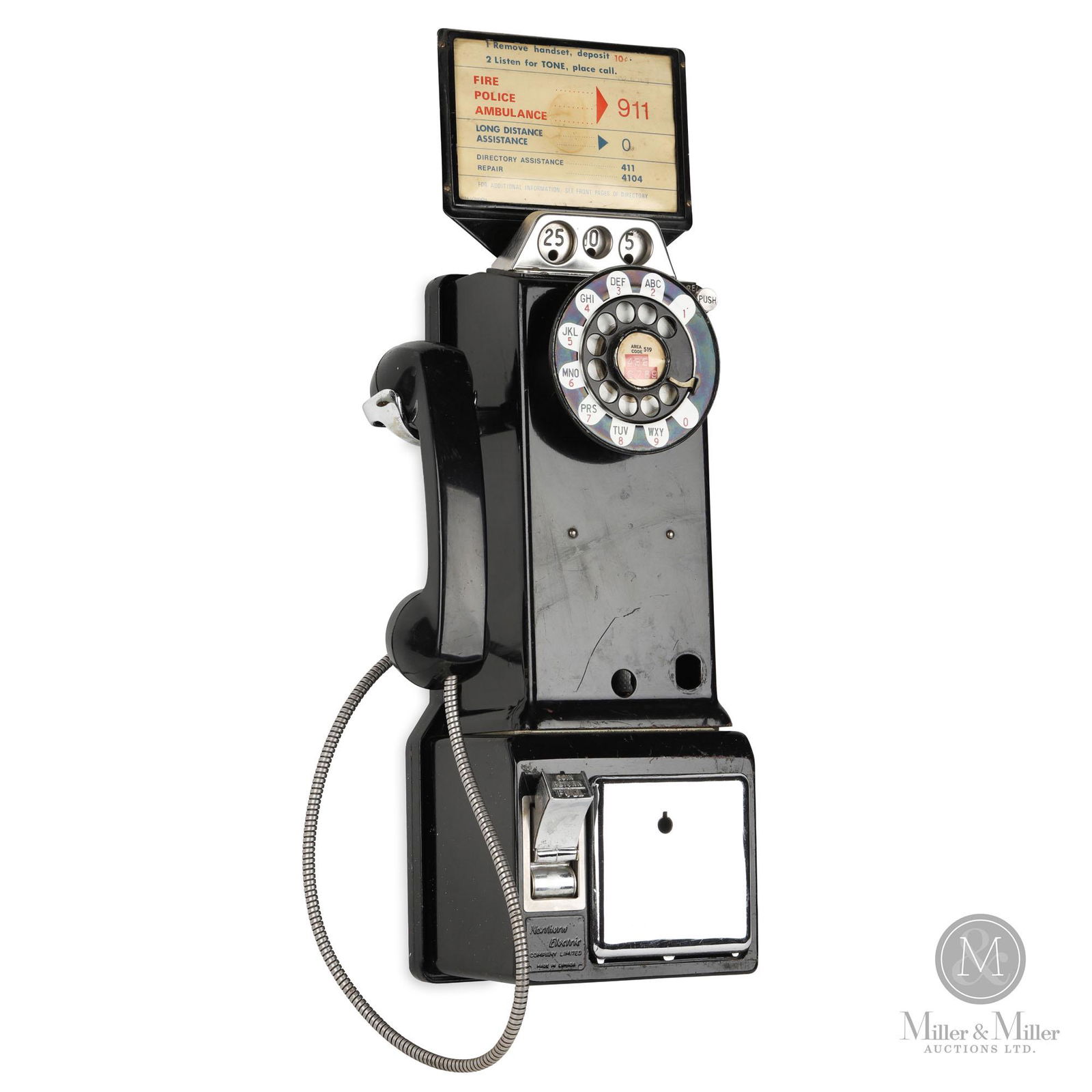 Northern Electric Wall Payphone (1 of 10)