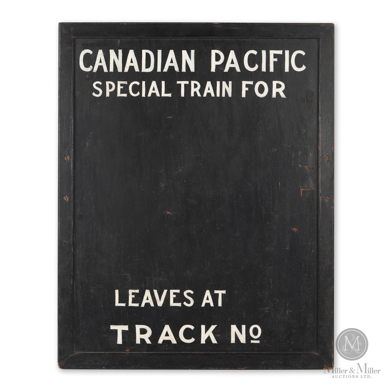 Canadian Pacific Special Train Sign (1 of 6)