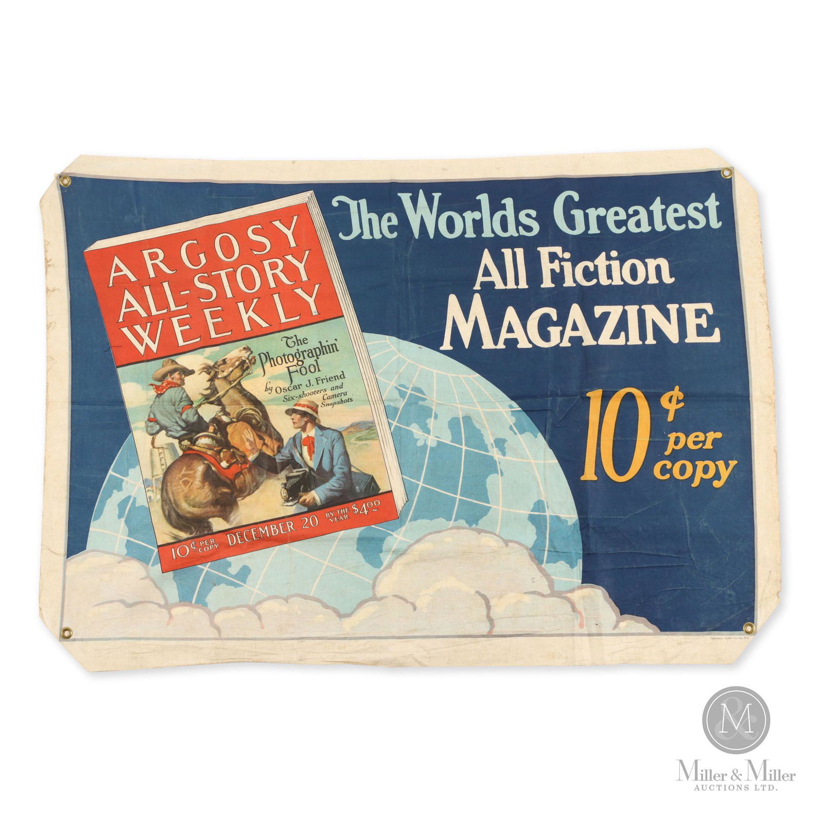 Argosy All-Story Weekly Pulp Fiction Poster (1 of 5)