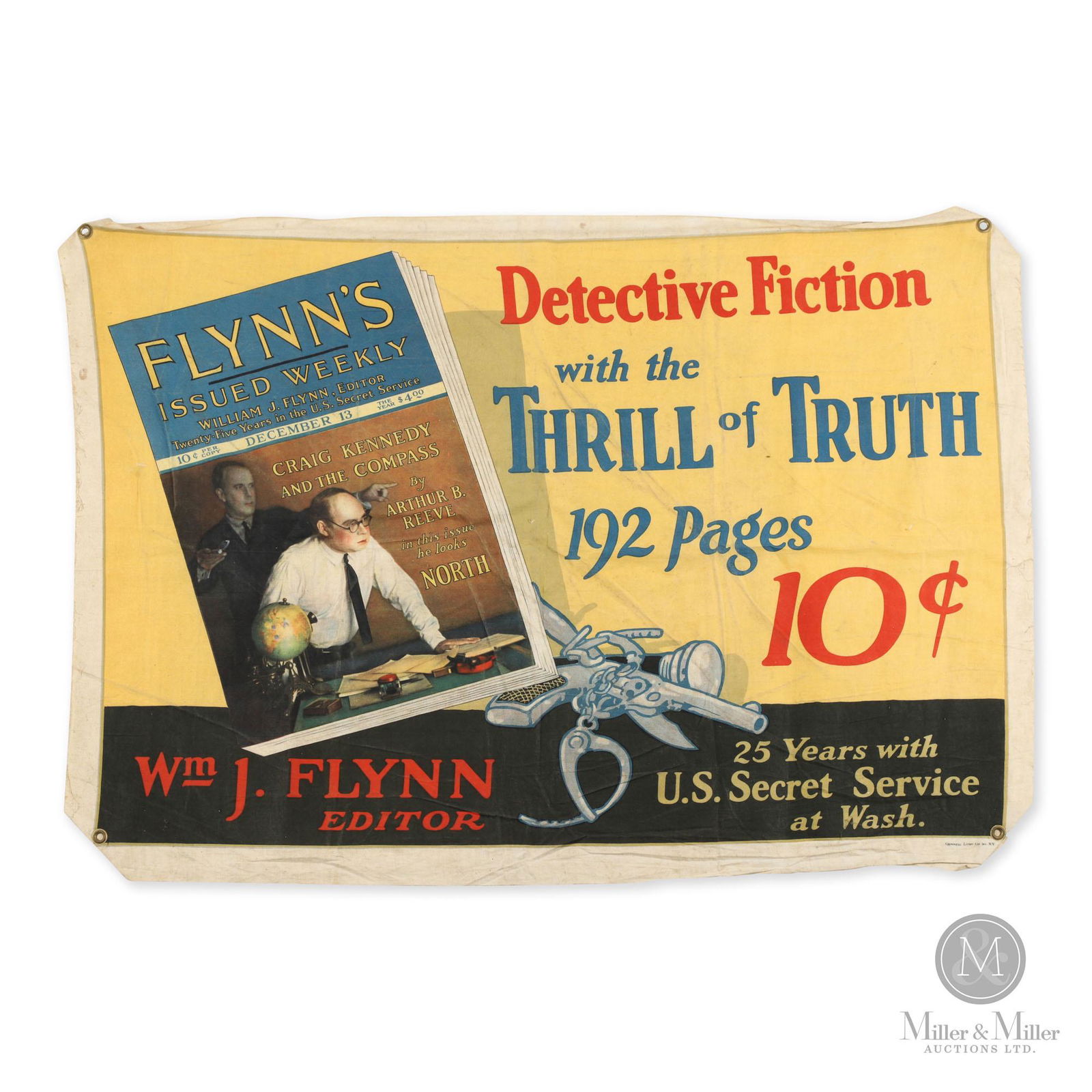 Flynn's Weekly Detective Pulp Fiction Poster (1 of 5)