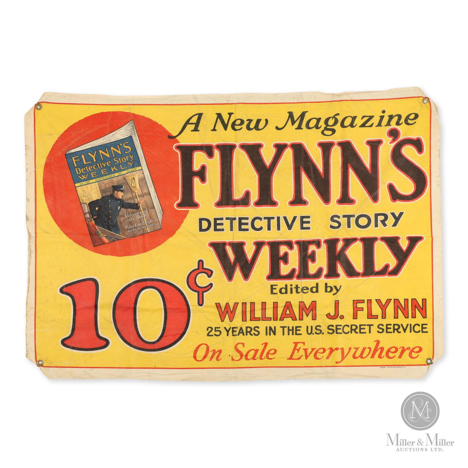 Flynn's Weekly Detective Pulp Fiction Poster (1 of 5)