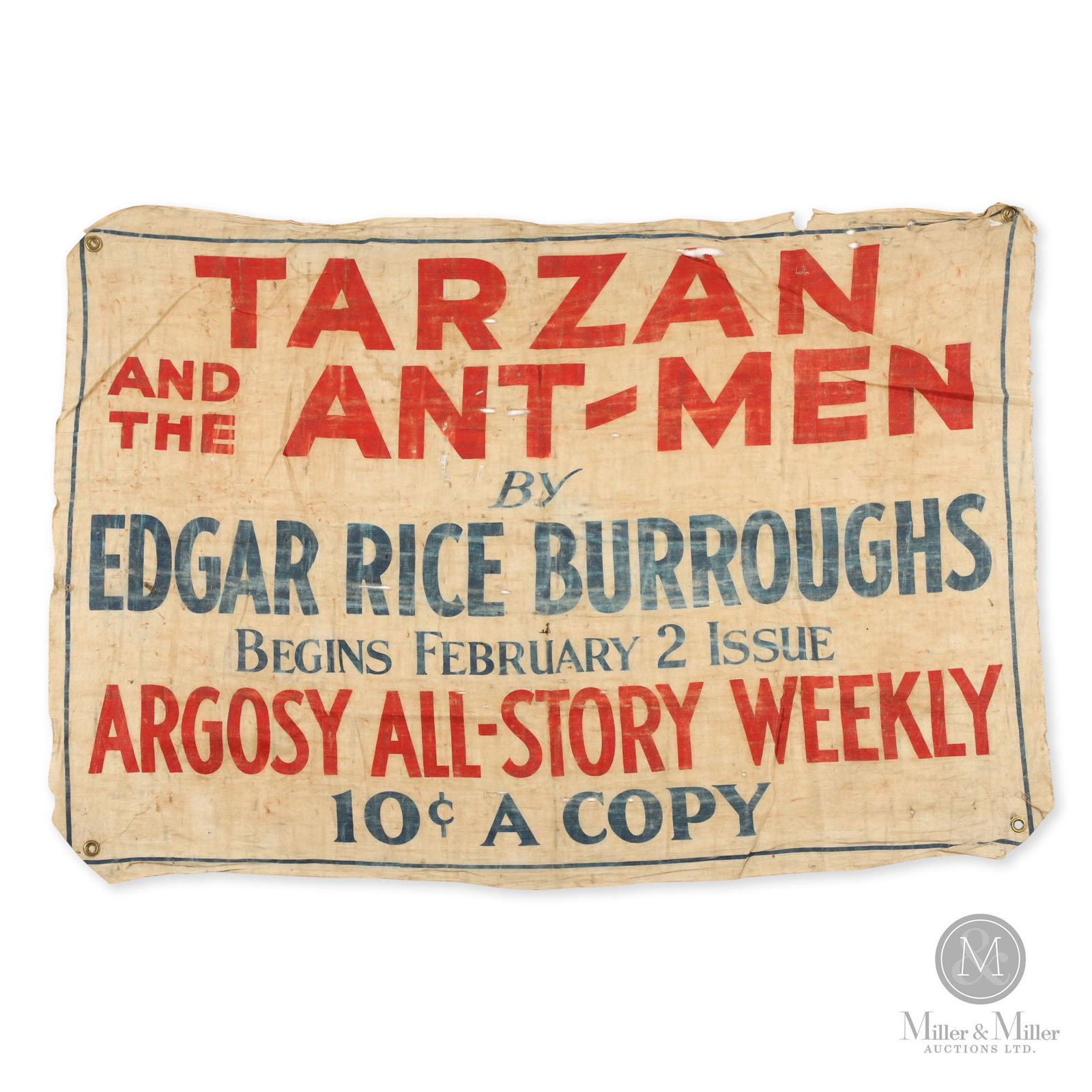 "Tarzan & The Ant-Men" Pulp Fiction Poster (1 of 5)