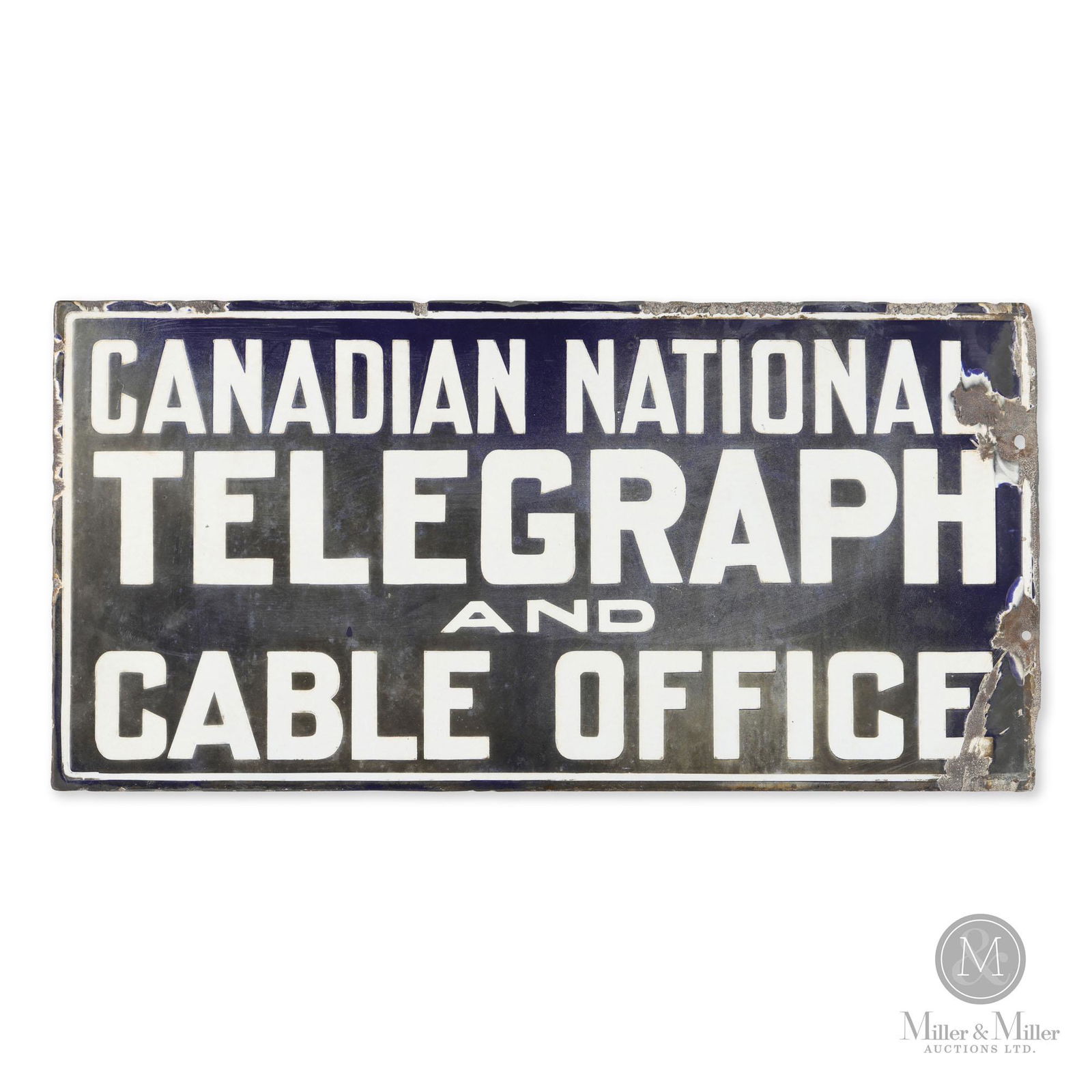 Canadian National Telegraph & Cable Office Sign (1 of 5)