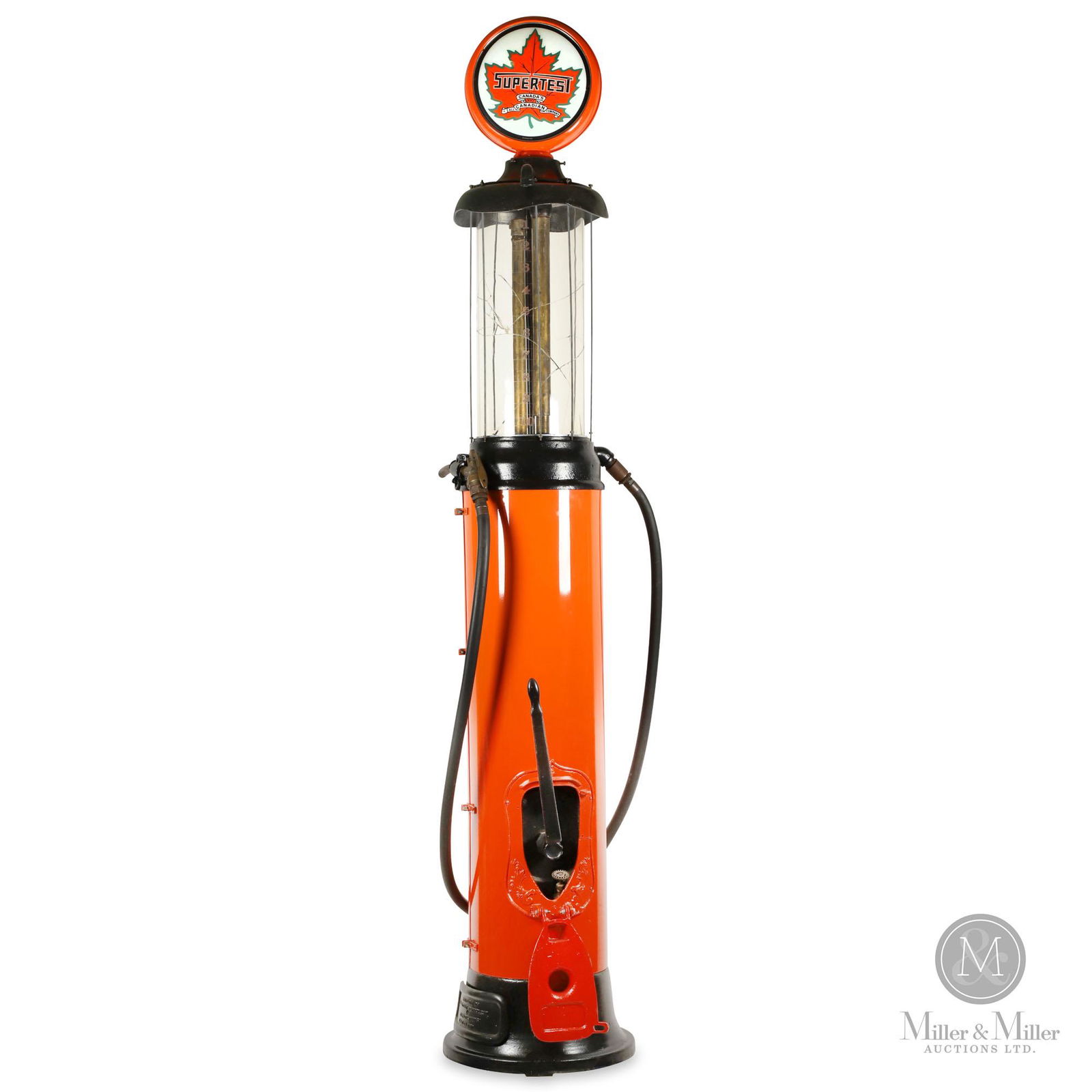 Vulcanizer 10-Gallon Visible Gasoline Pump (1 of 12)