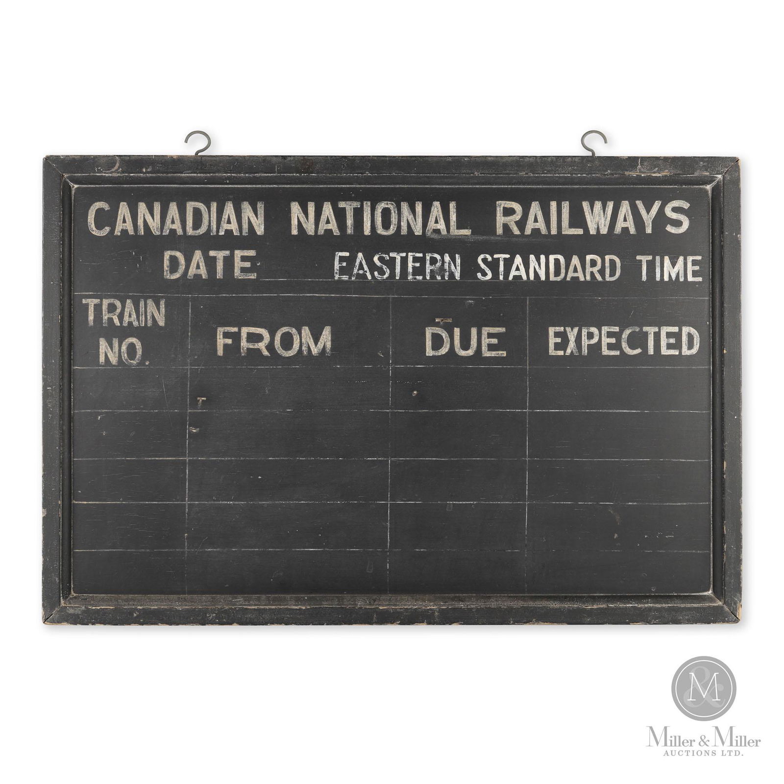 Canadian National Train Schedule Board (1 of 6)