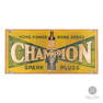 Champion Spark Plugs Sign