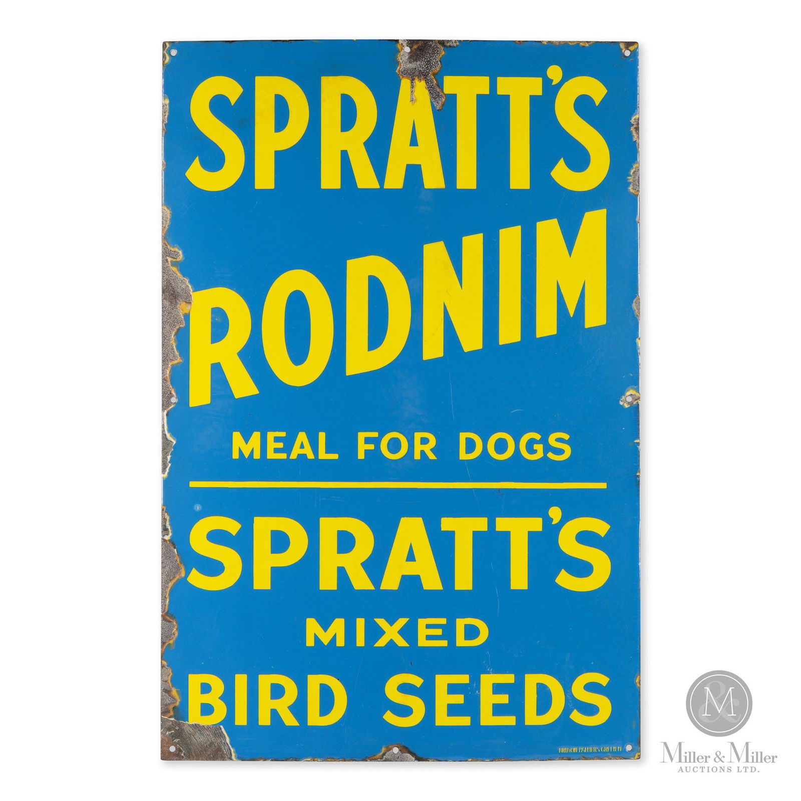 Spratt's Dog Food & Bird Seed Sign (1 of 7)