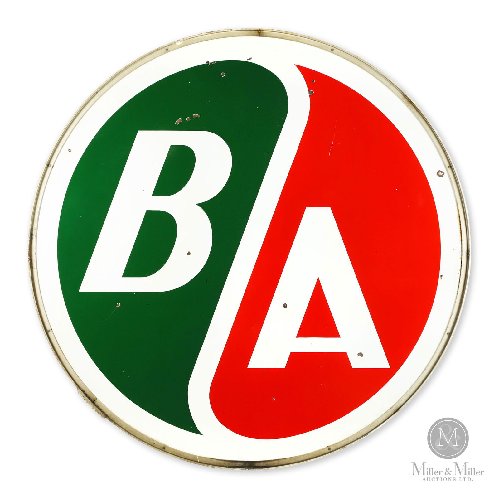 British American Gasoline Service Station Sign (1 of 9)