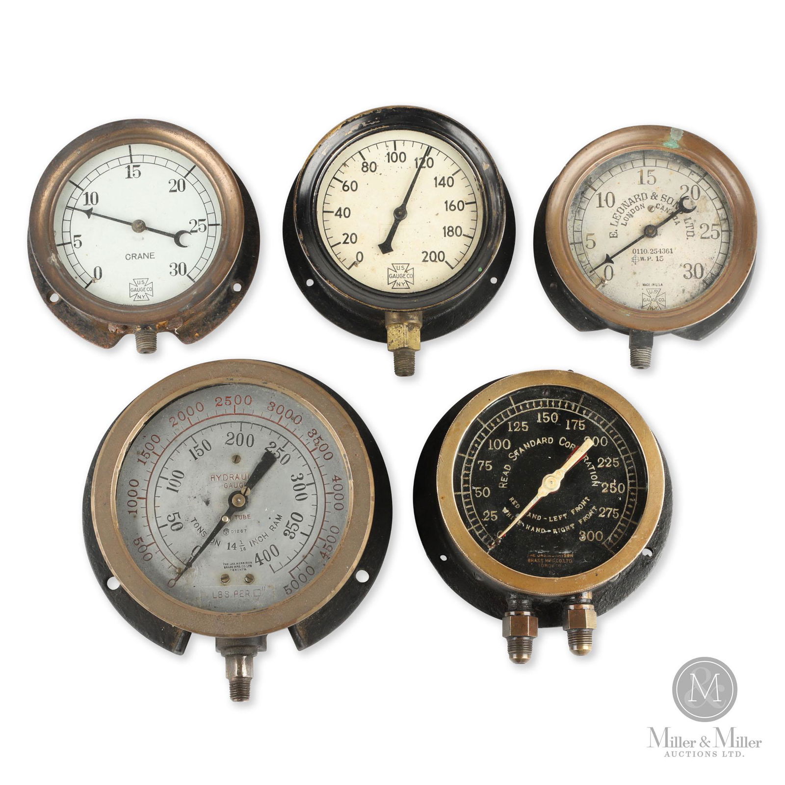 Steam Boiler Pressure Gauges (1 of 15)