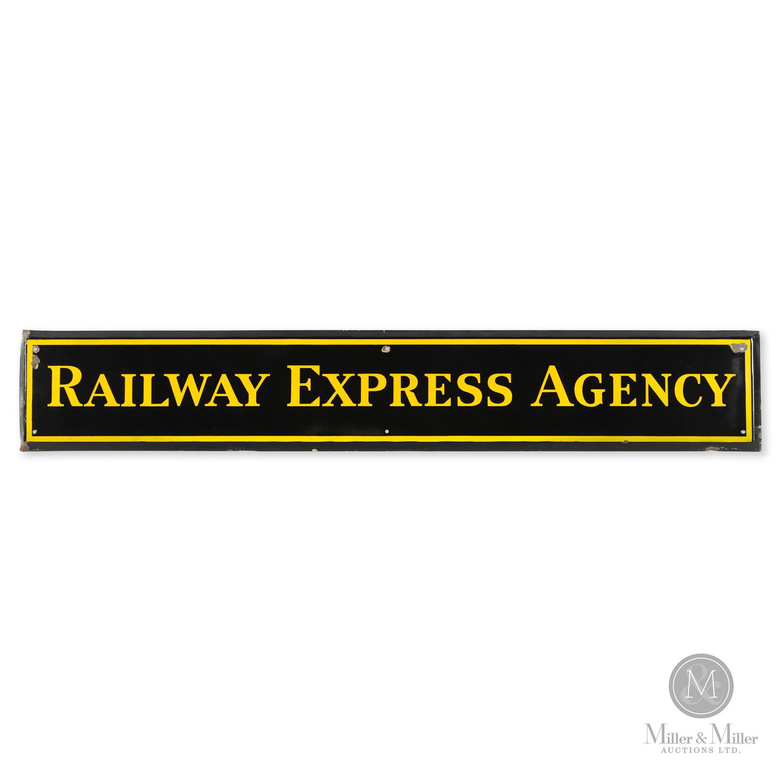 Railway Express Agency Sign (1 of 5)