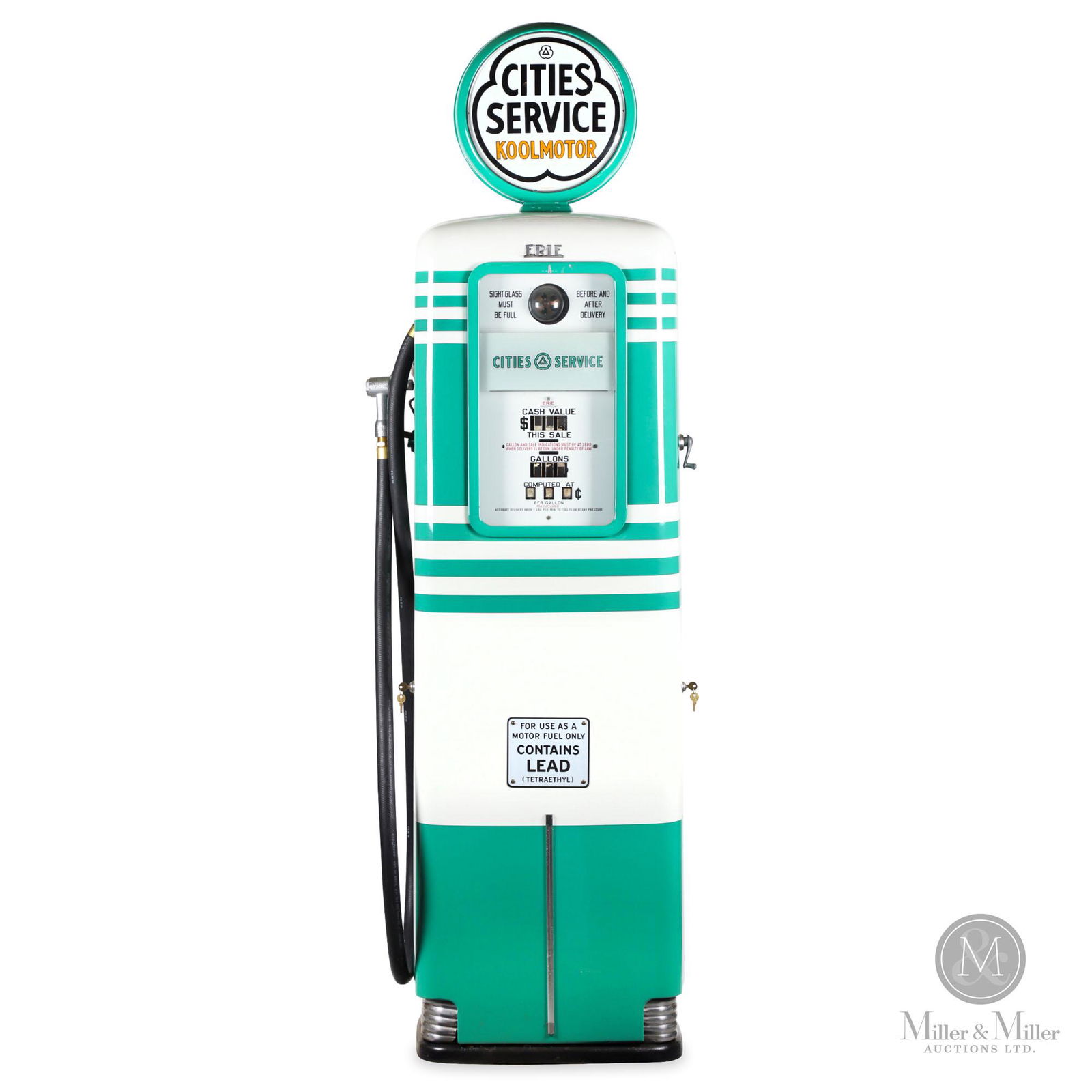 Erie 77 Cities Service Gasoline Pump (1 of 10)