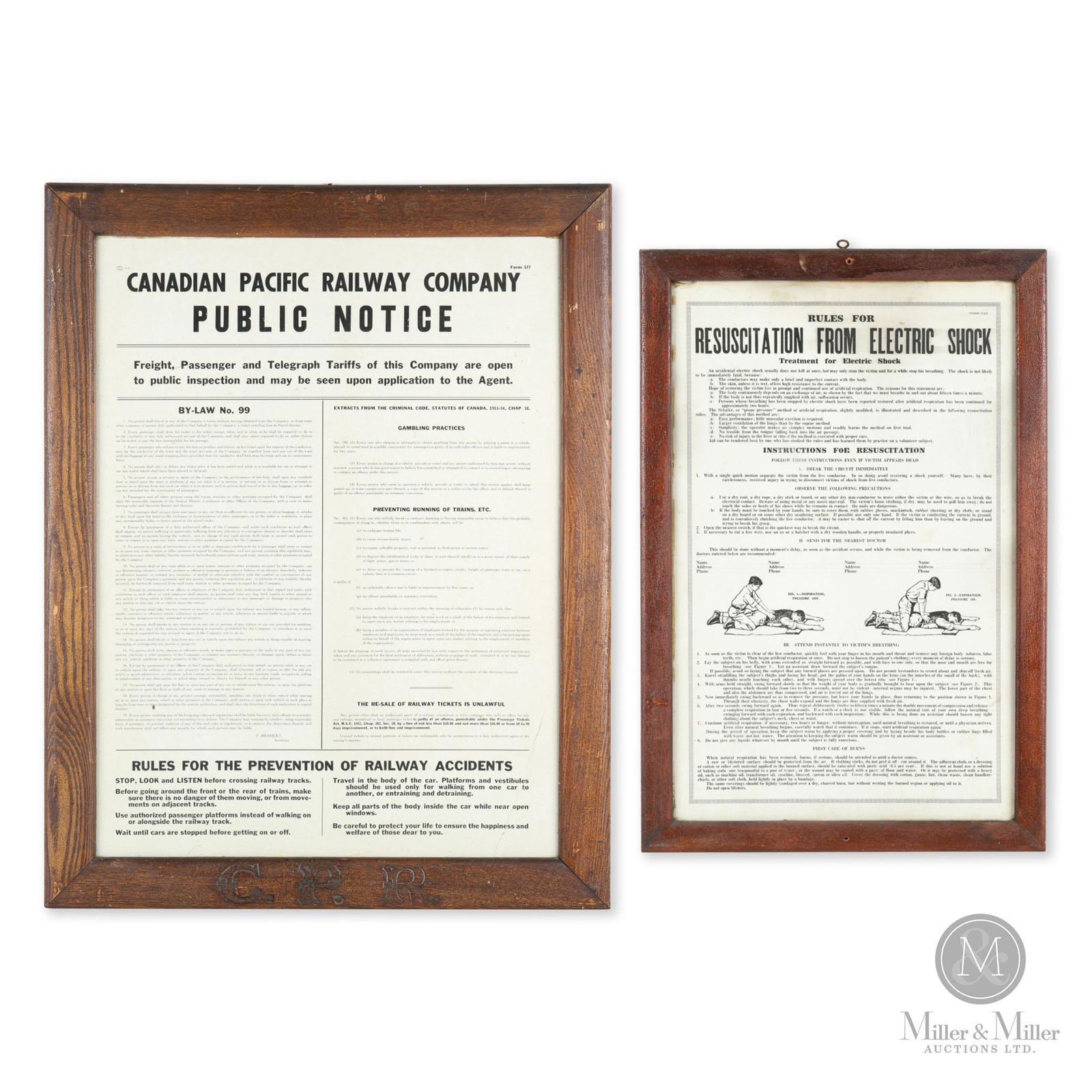 Canadian Pacific Information Posters (1 of 9)