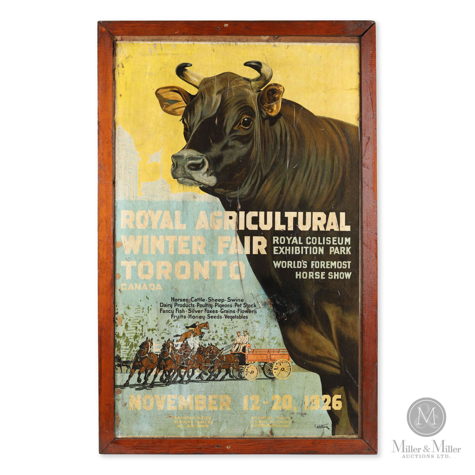 1926 Royal Agricultural Winter Fair Poster (1 of 5)