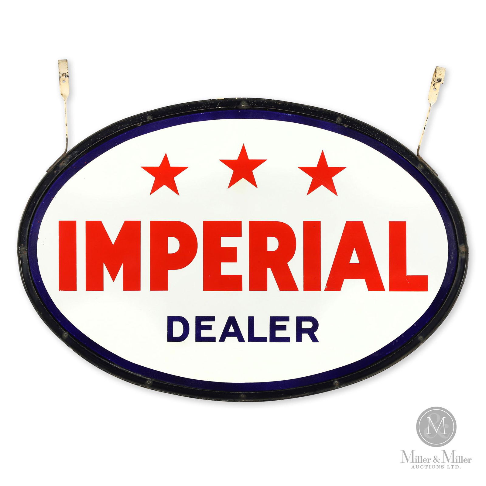 Imperial 3-Star Gasoline Service Station Sign (1 of 4)