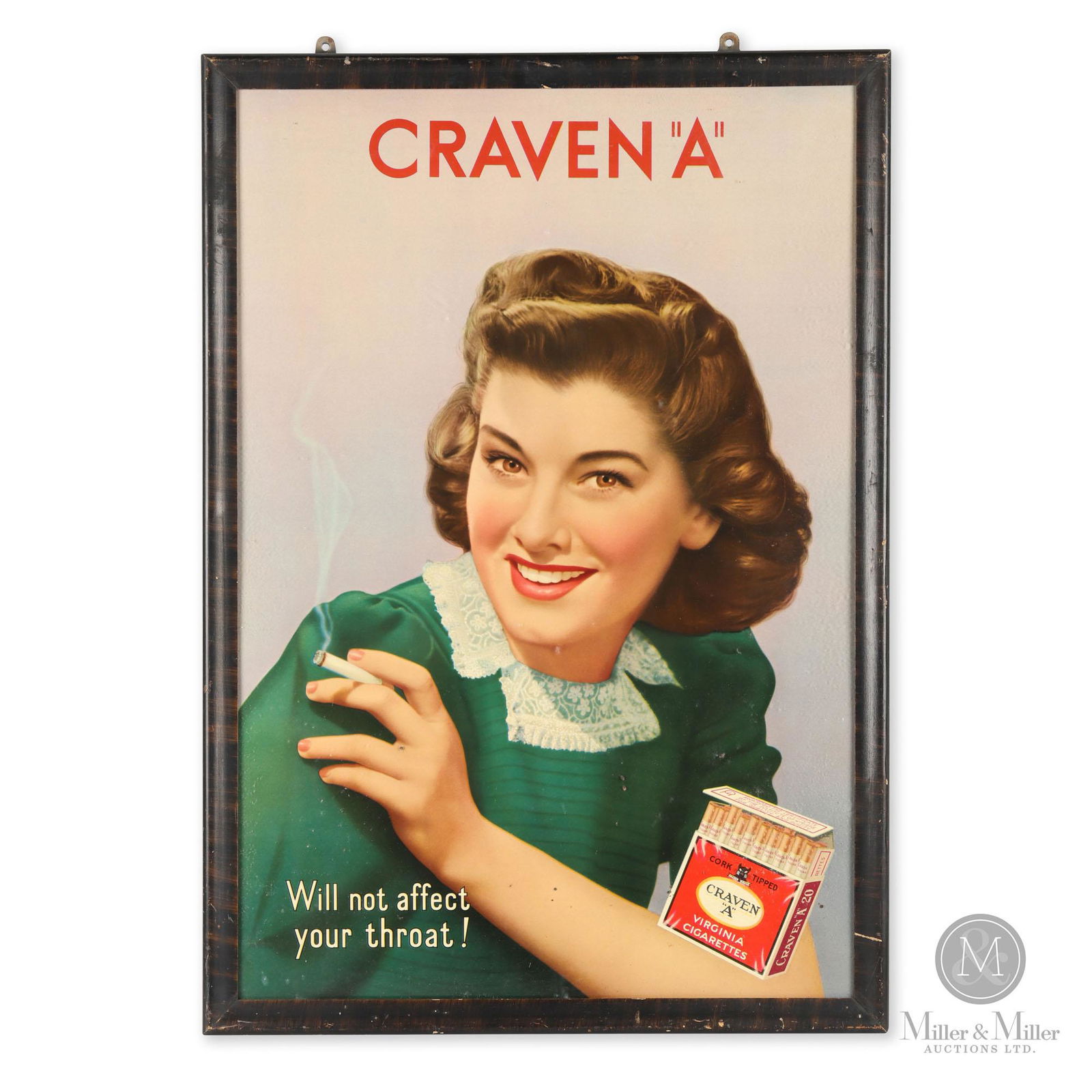 Craven "A" Cigarettes Poster (1 of 5)