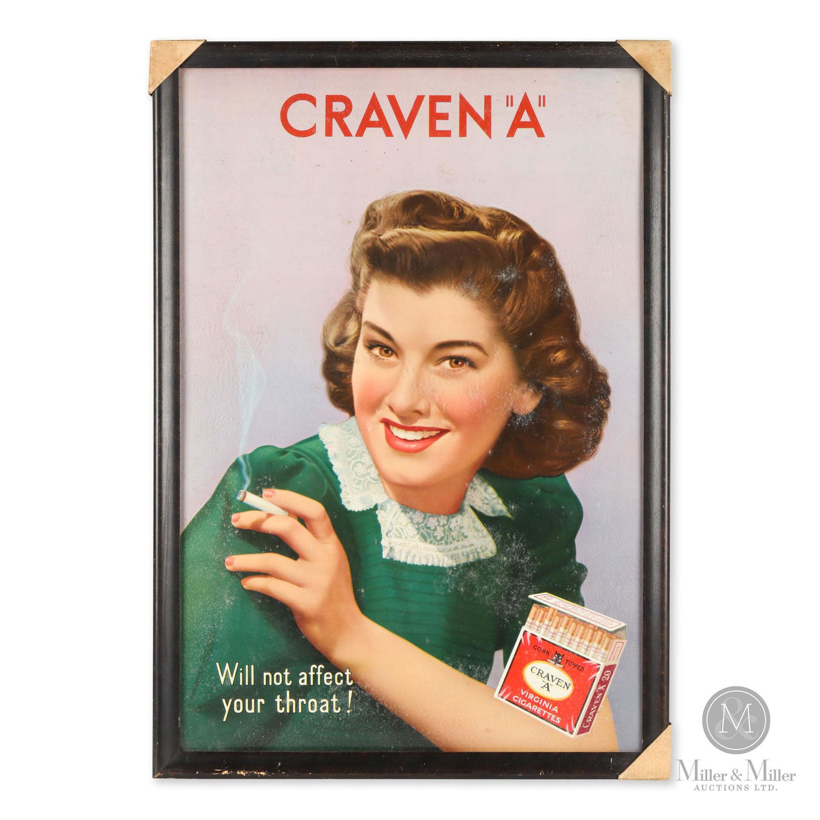 Craven "A" Cigarettes Poster (1 of 5)