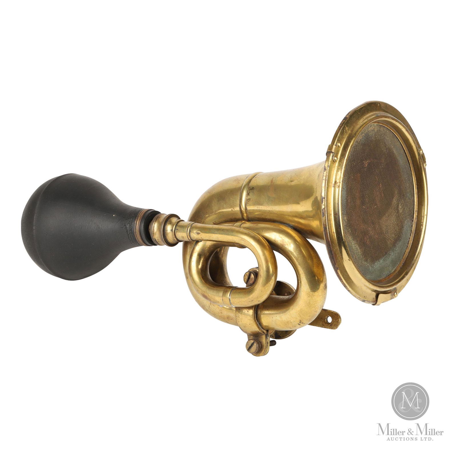Rubes Style Brass-Era Automobile Horn (1 of 6)