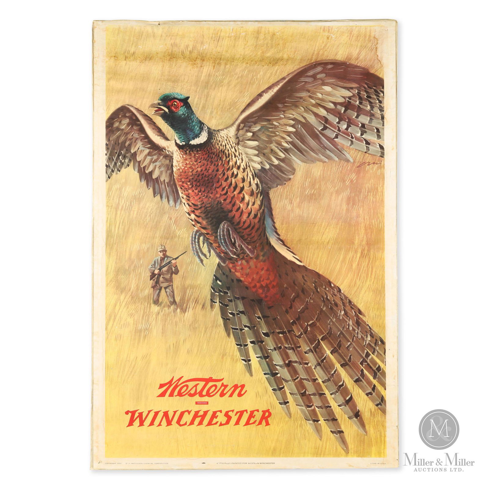 Western-Winchester Pheasant Hunt Poster (1 of 4)