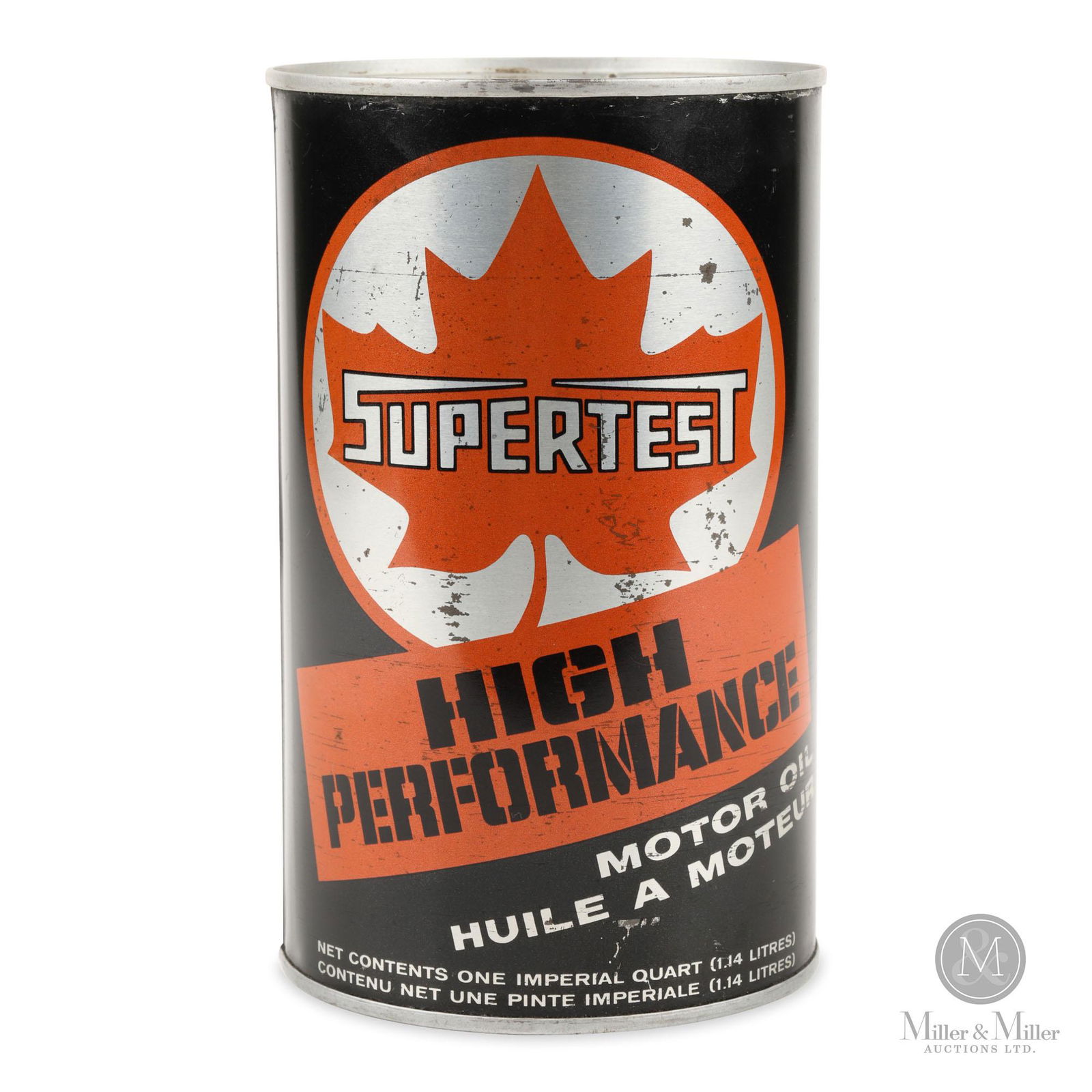 Supertest High Performance Motor Oil Quart Tin (1 of 6)