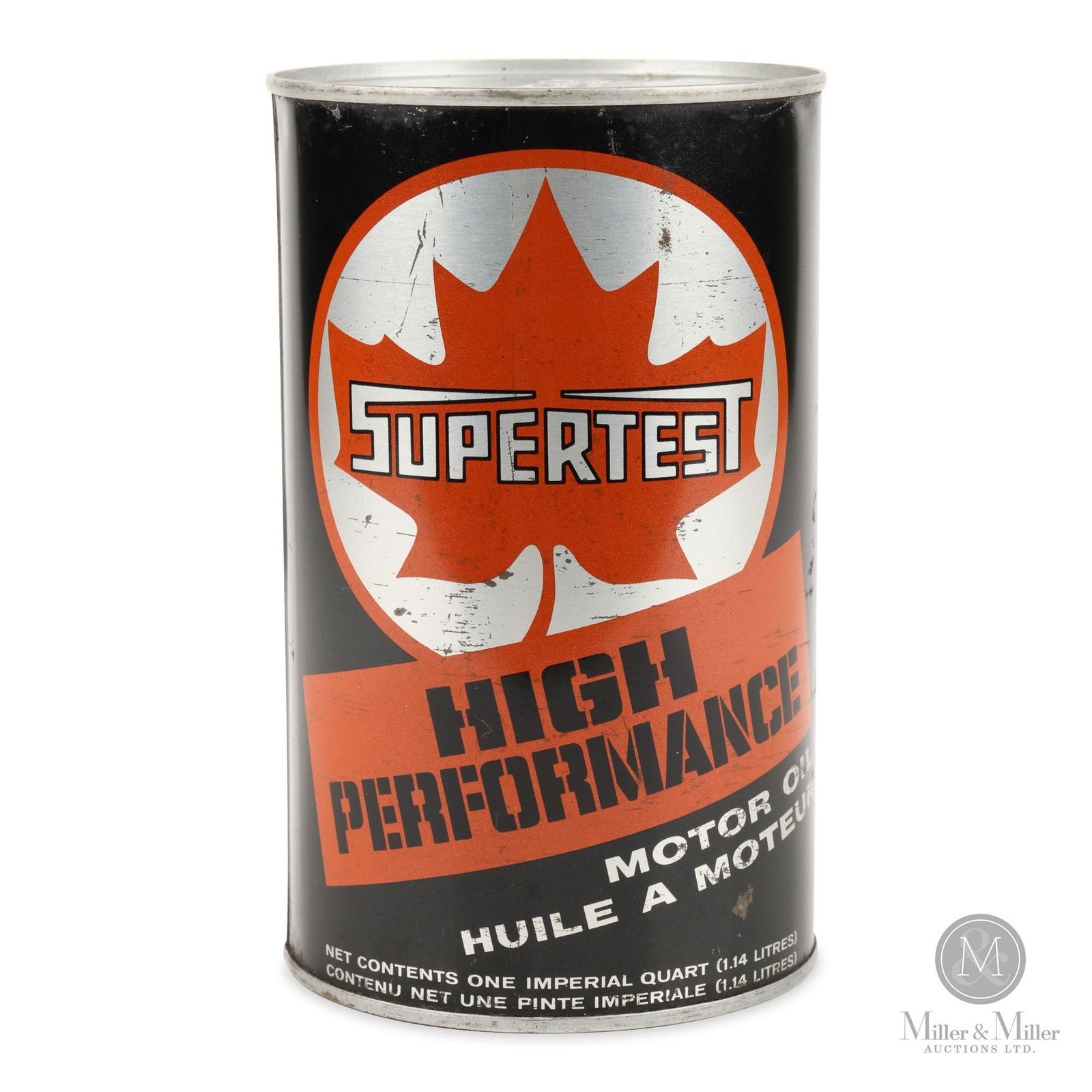 Supertest High Performance Motor Oil Quart Tin (1 of 5)