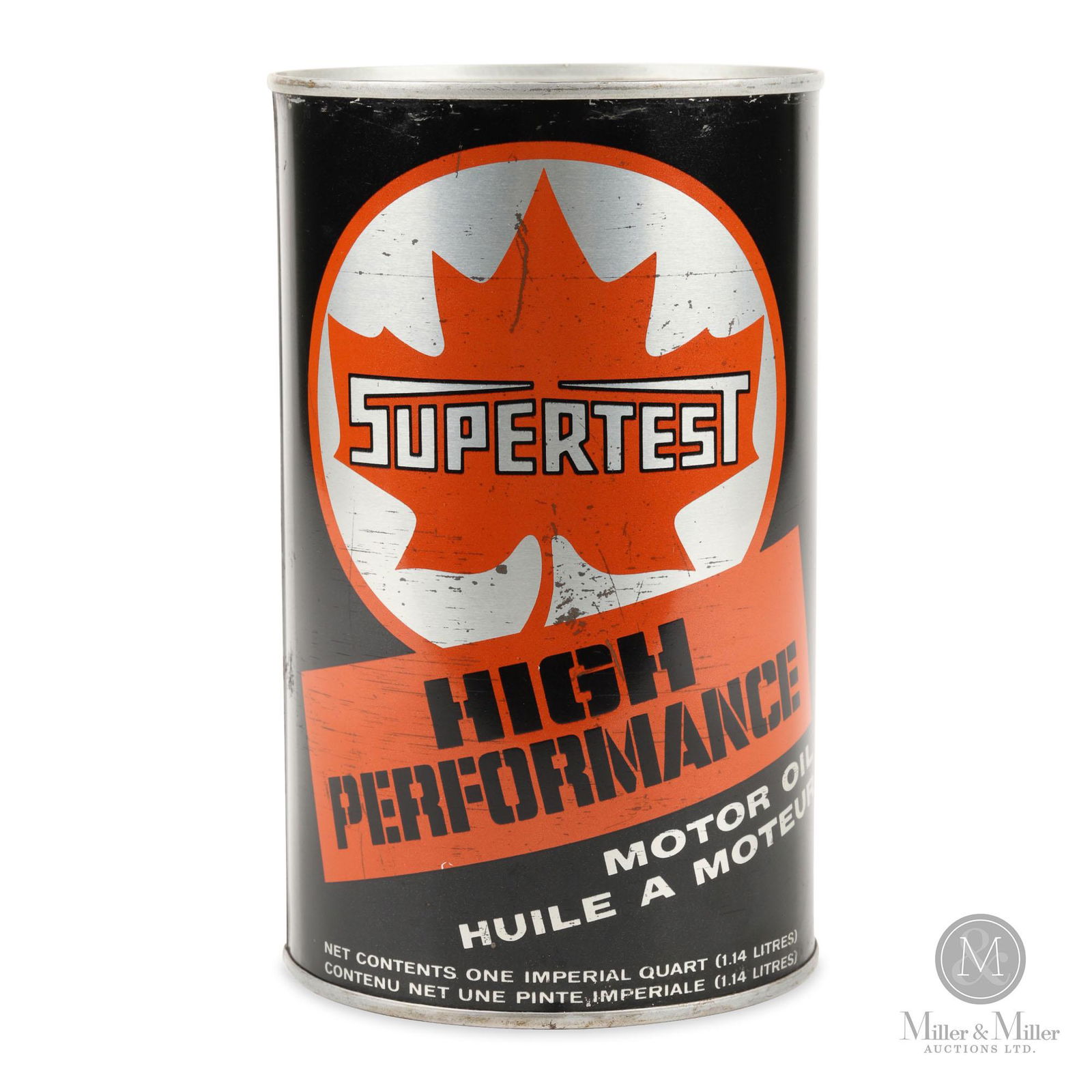 Supertest High Performance Motor Oil Quart Tin (1 of 6)