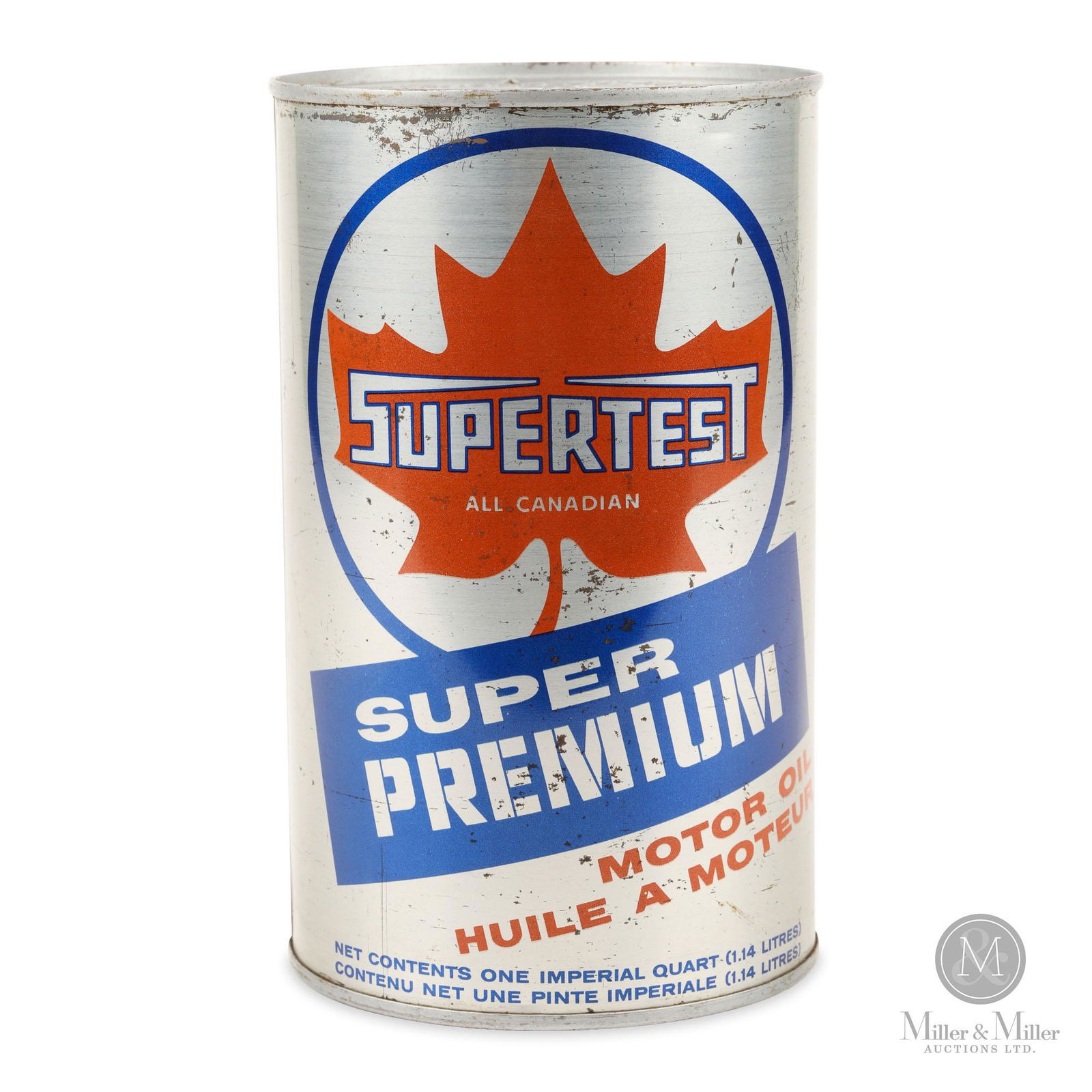 Supertest Super Premium Motor Oil Quart Tin (1 of 6)