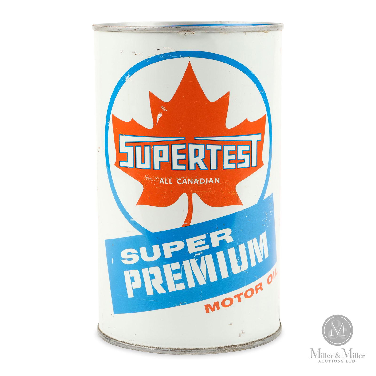 Supertest Super Premium Motor Oil Quart Tin (1 of 6)